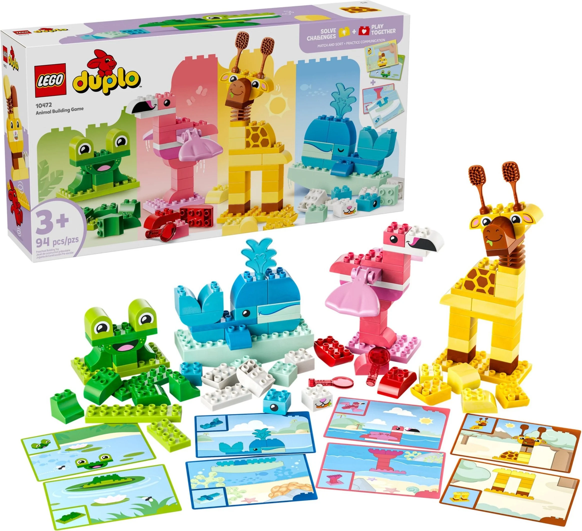 LEGO® 10472 Gra w budowanie zwierzątek - zdjęcie 2