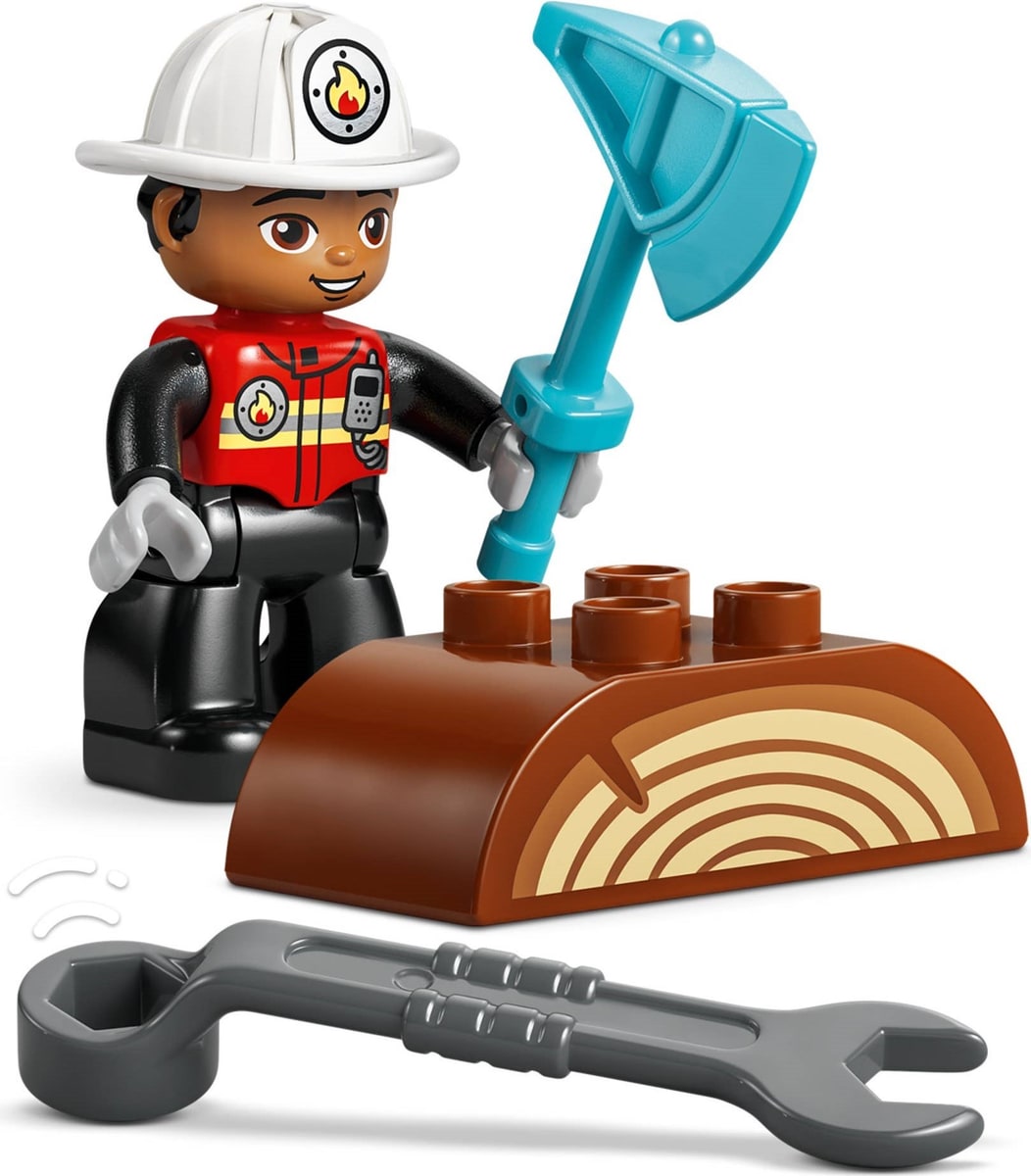 LEGO® 10473 Wóz strażacki z wężem i strażakiem - zdjęcie 19