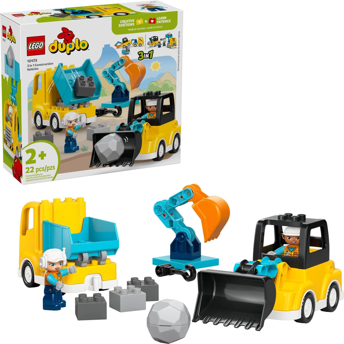 LEGO® 10475 Maszyny budowlane 3 w 1 - zdjęcie 6