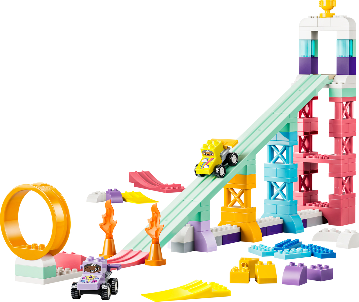 LEGO® 10478 LEGO DUPLO Kreatywne rampy 3 w 1 z pojazdami