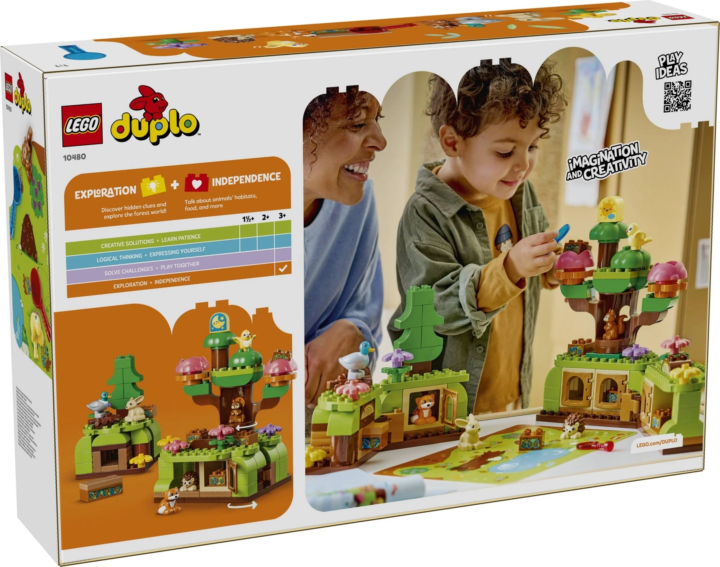 LEGO® 10480 Las odkrywców z dzikimi zwierzętami - zdjęcie 1