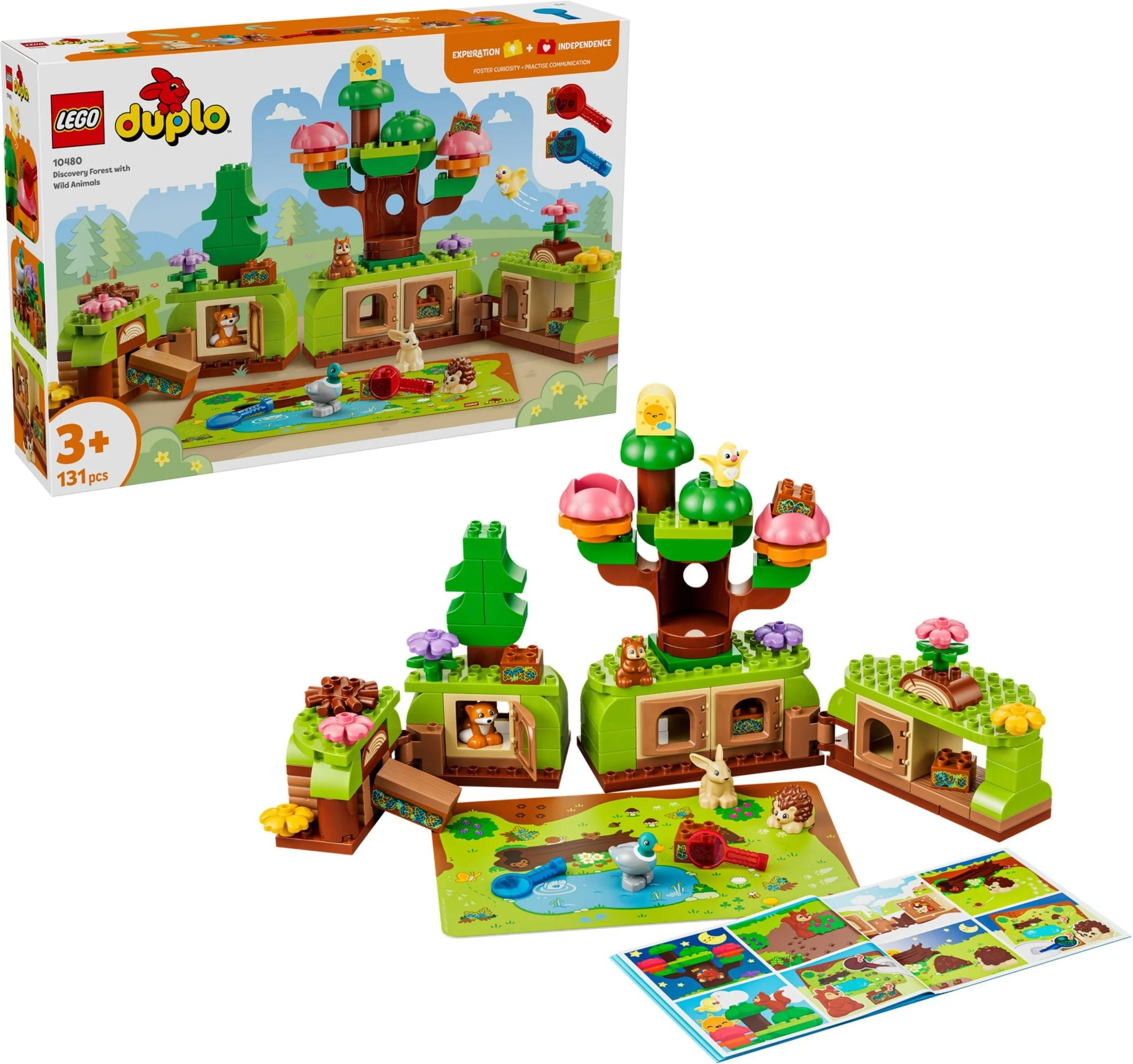 LEGO® 10480 Las odkrywców z dzikimi zwierzętami - zdjęcie 2