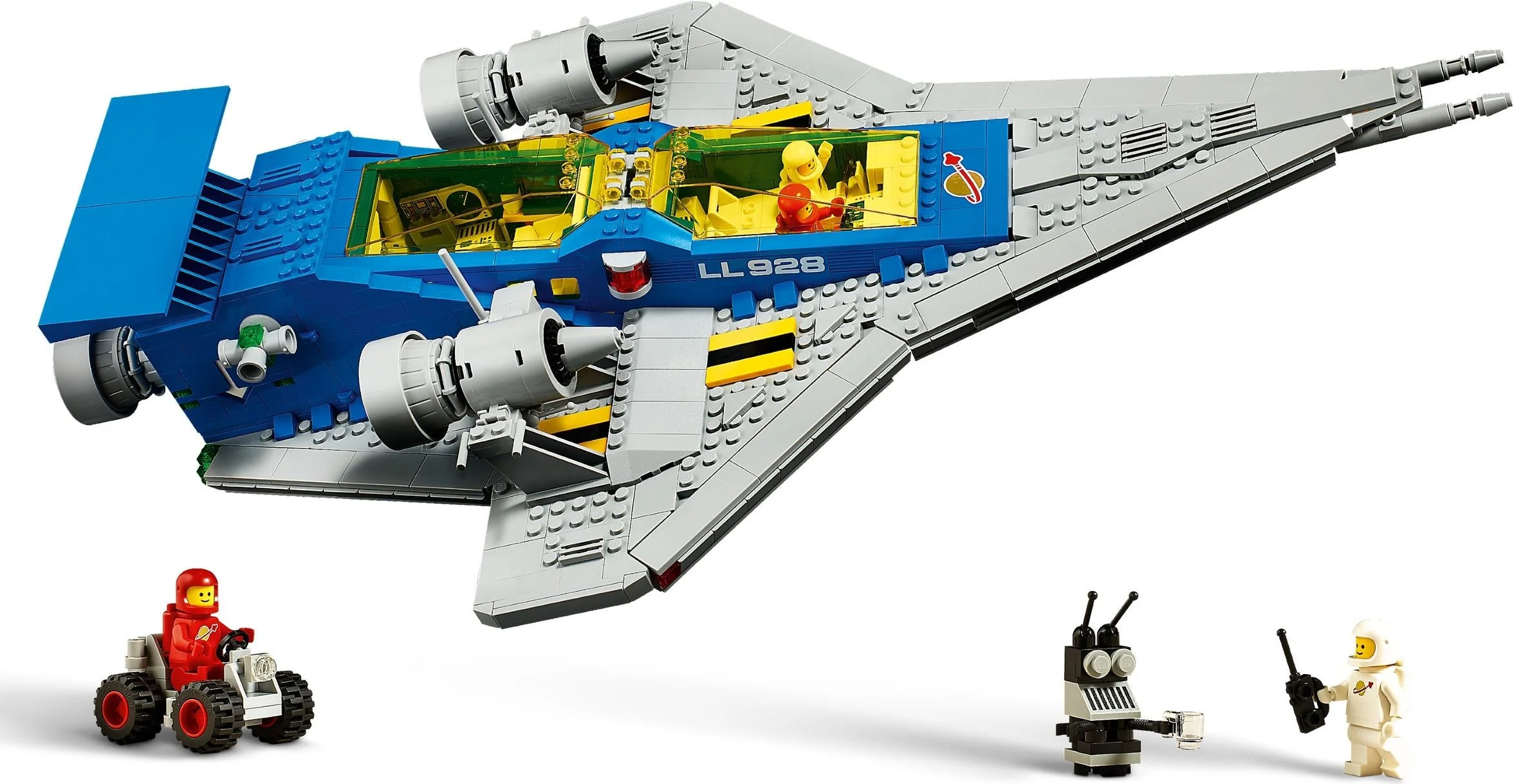LEGO® 10497 Galaxy Explorer Statek Kosmiczny Nasa 1254EL - zdjęcie 3