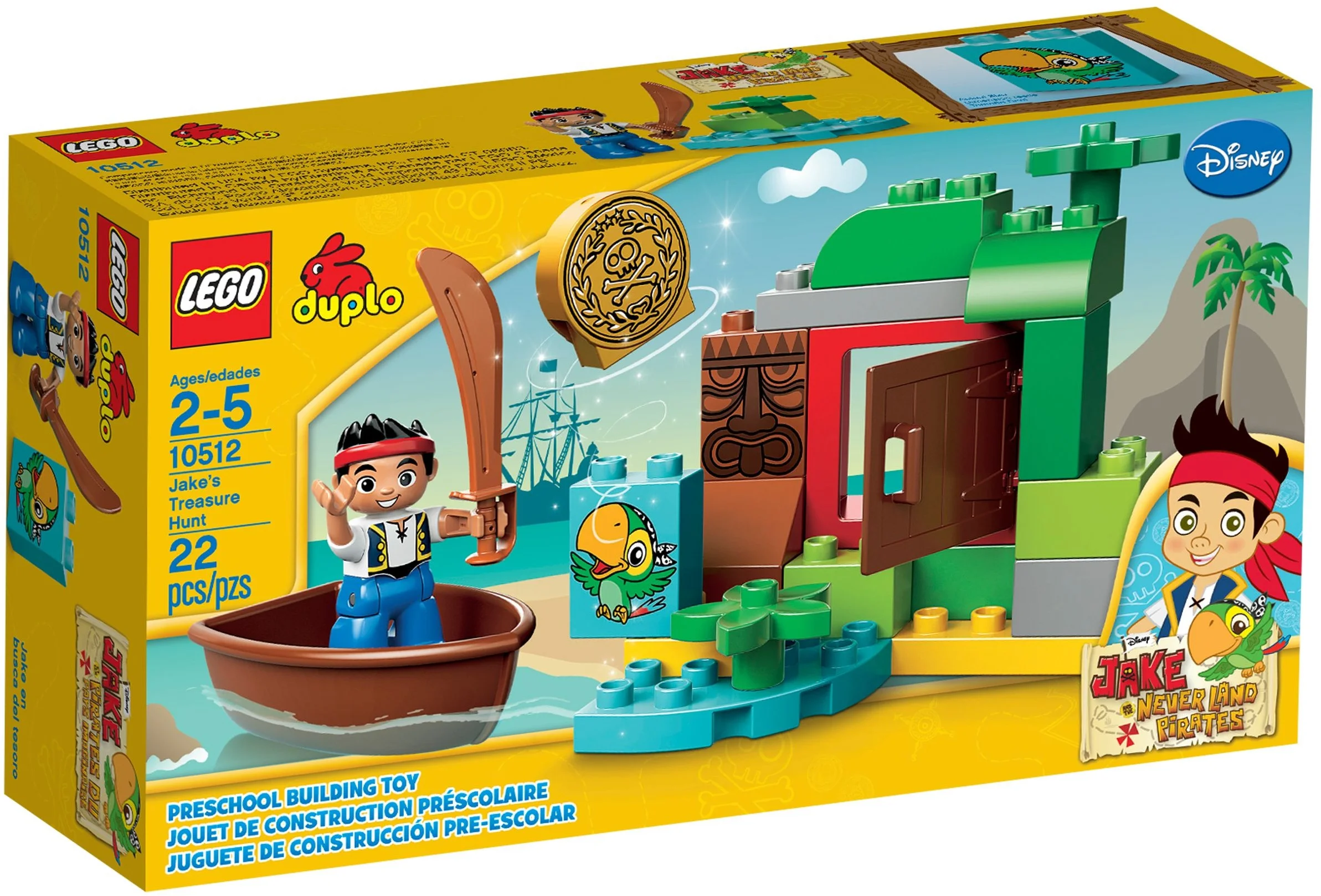 LEGO® 10512 Jake i Piraci z Nibylandii Nowy Zestaw Unikat - zdjęcie 2