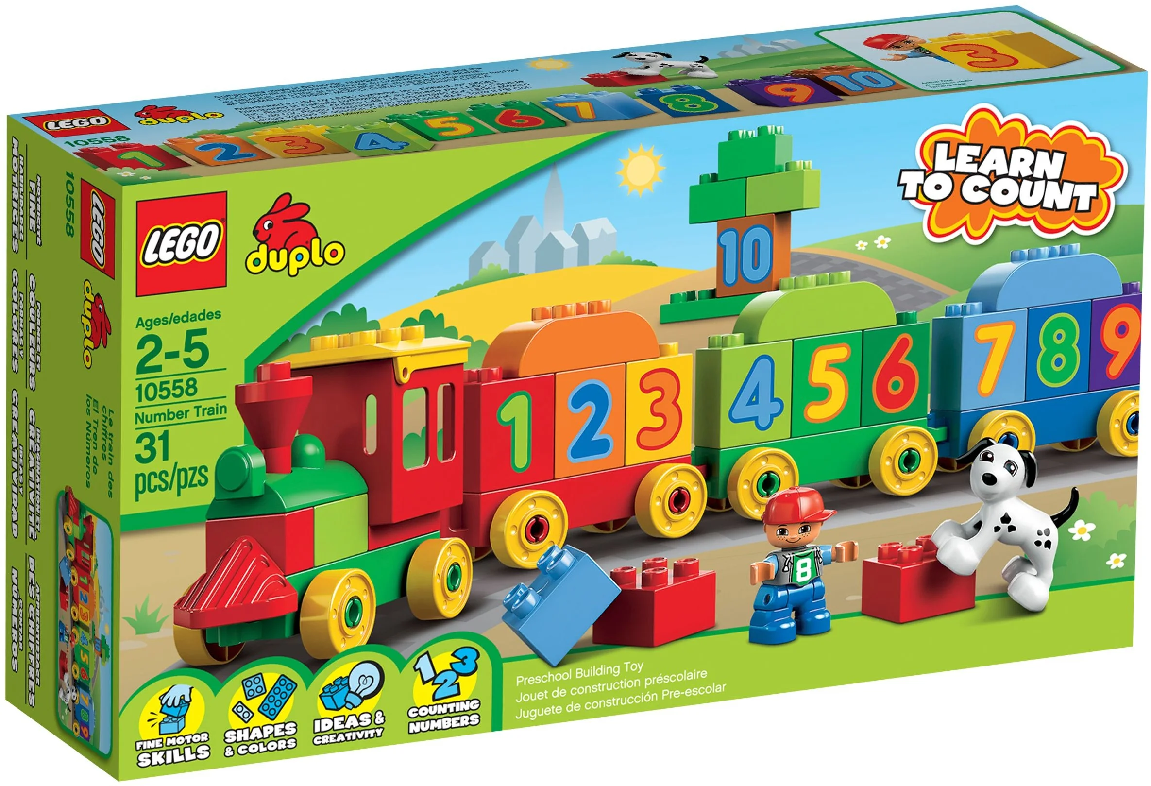 LEGO® 10558 LEGO DUPLO Pociąg z cyferkami - zdjęcie 1