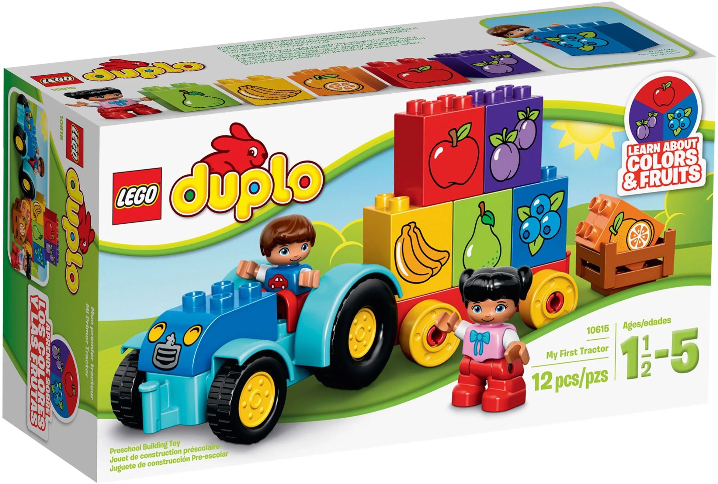 LEGO® 10615 Mój pierwszy traktor - zdjęcie 7