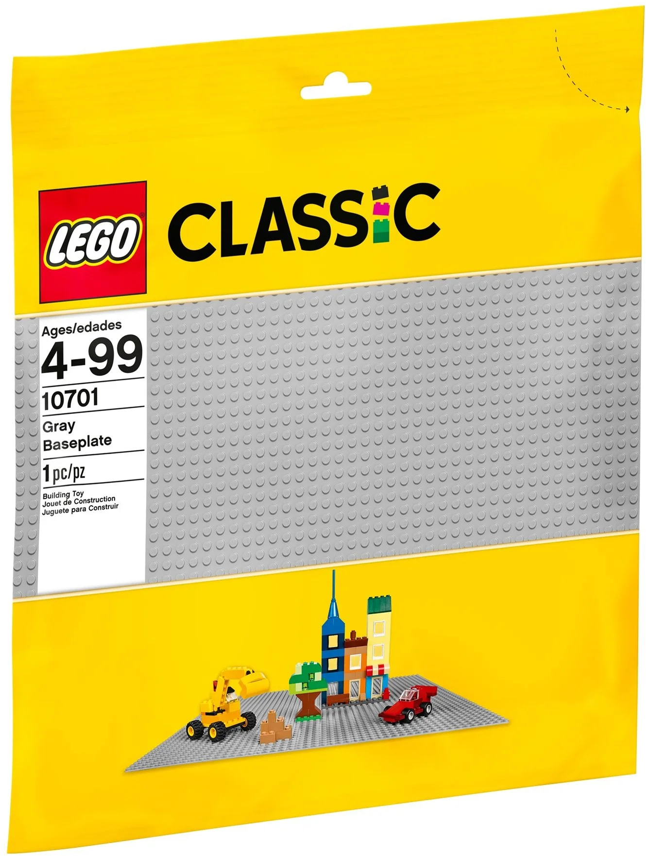 LEGO® 10701 Szara płytka knstrukcyjna - zdjęcie 4