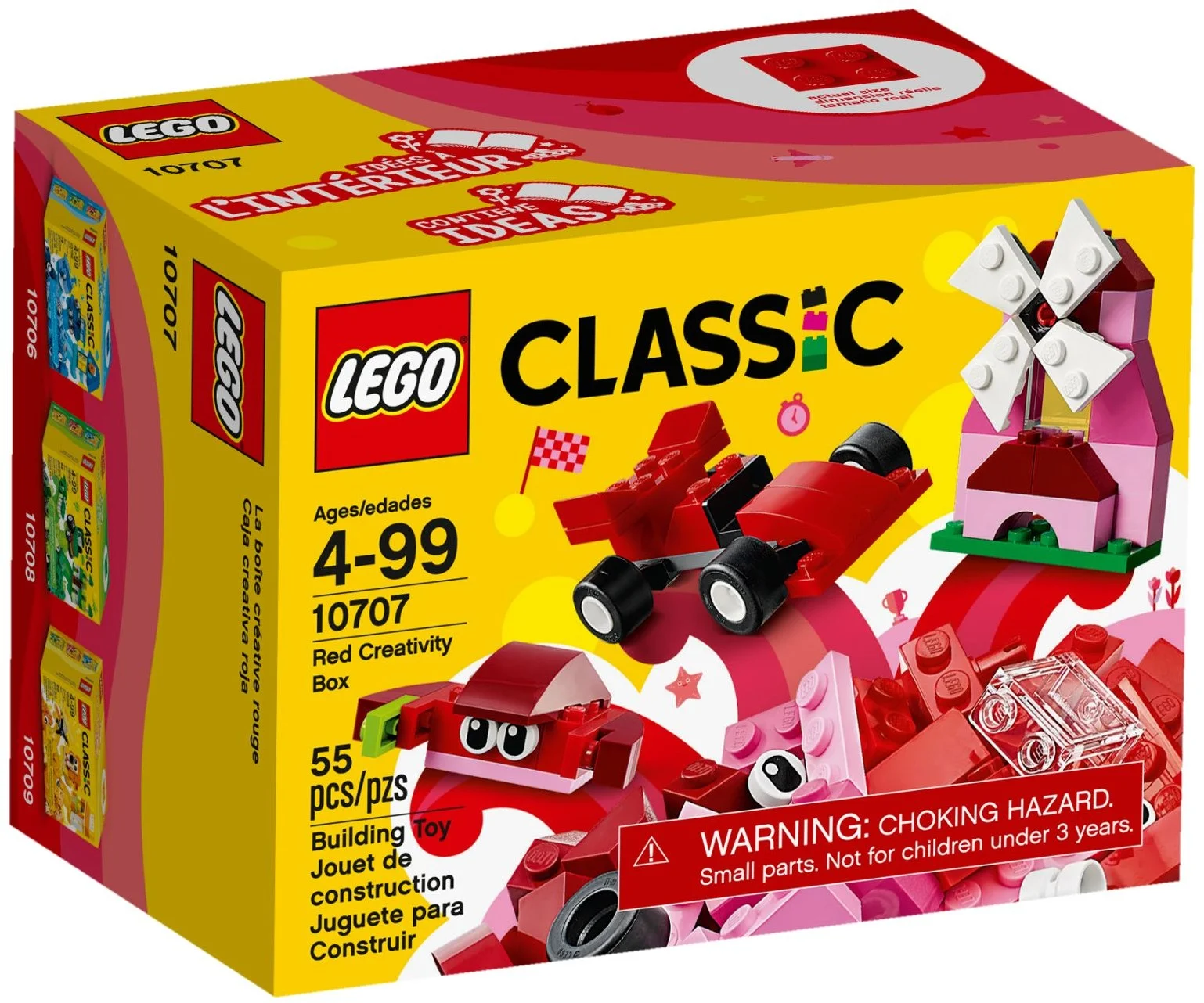 LEGO® 10707 Czerwony zestaw kreatywny - zdjęcie 8