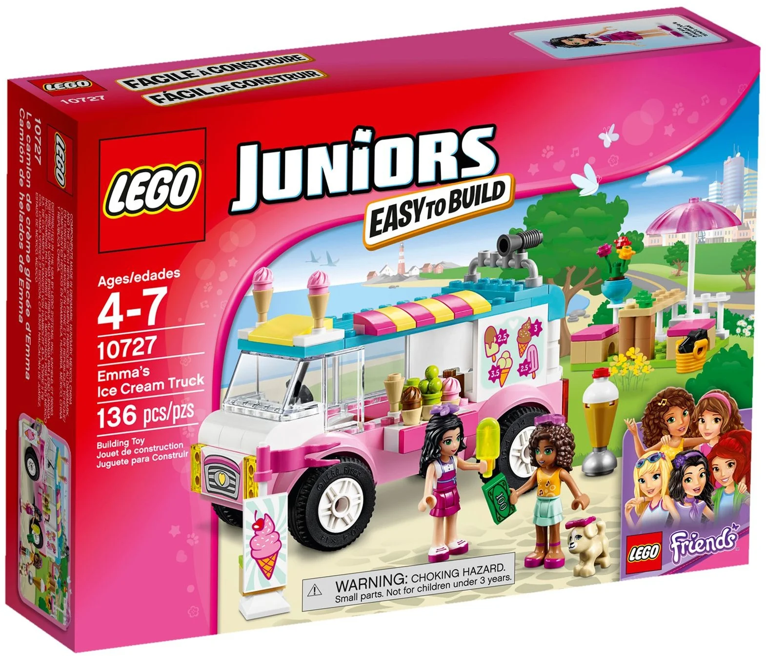 LEGO® 10727 Furgonetka z lodami Emmy - zdjęcie 11