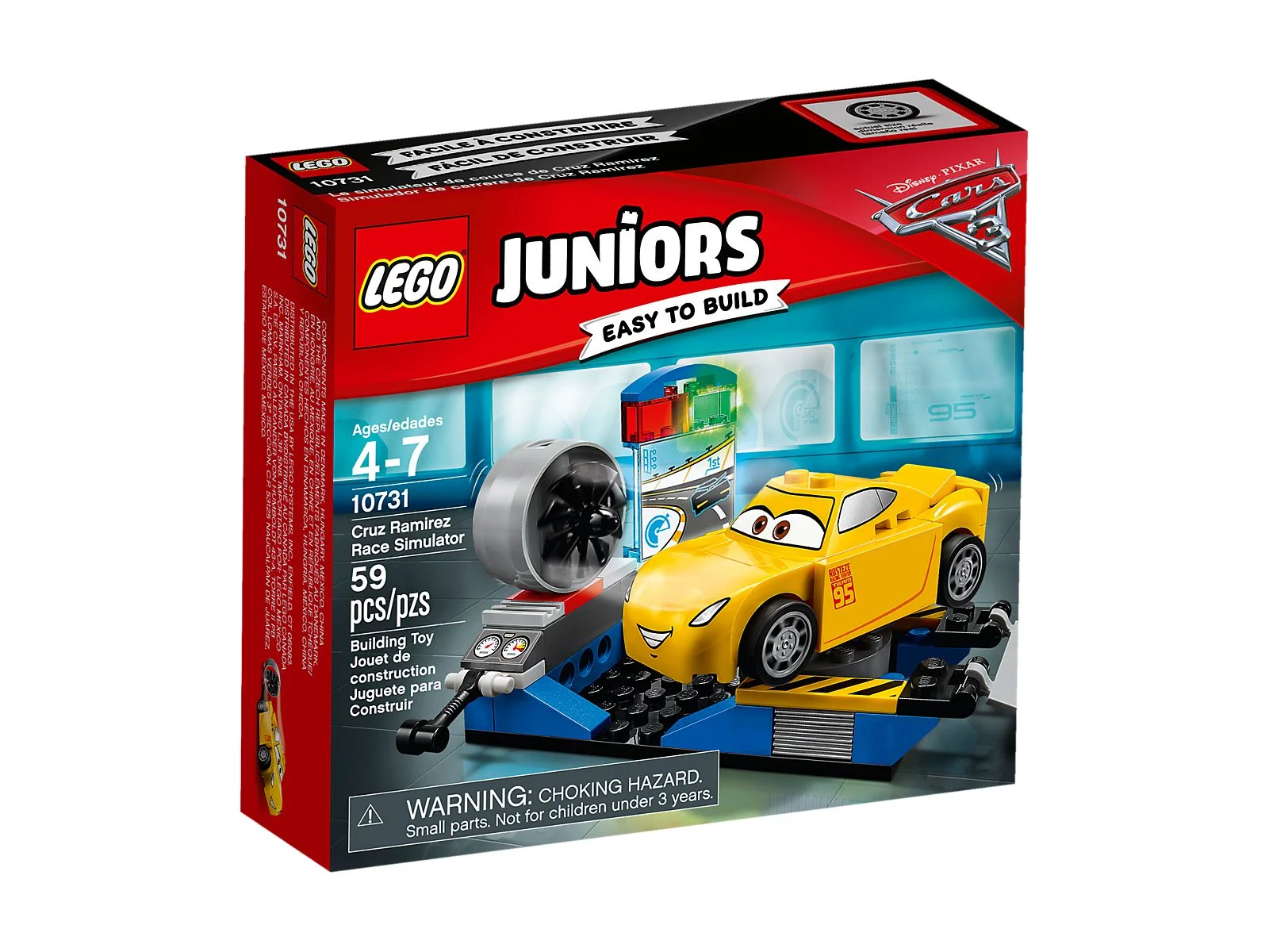 LEGO® 10731 Symulator wyścigu Cruz Ramirez - zdjęcie 3