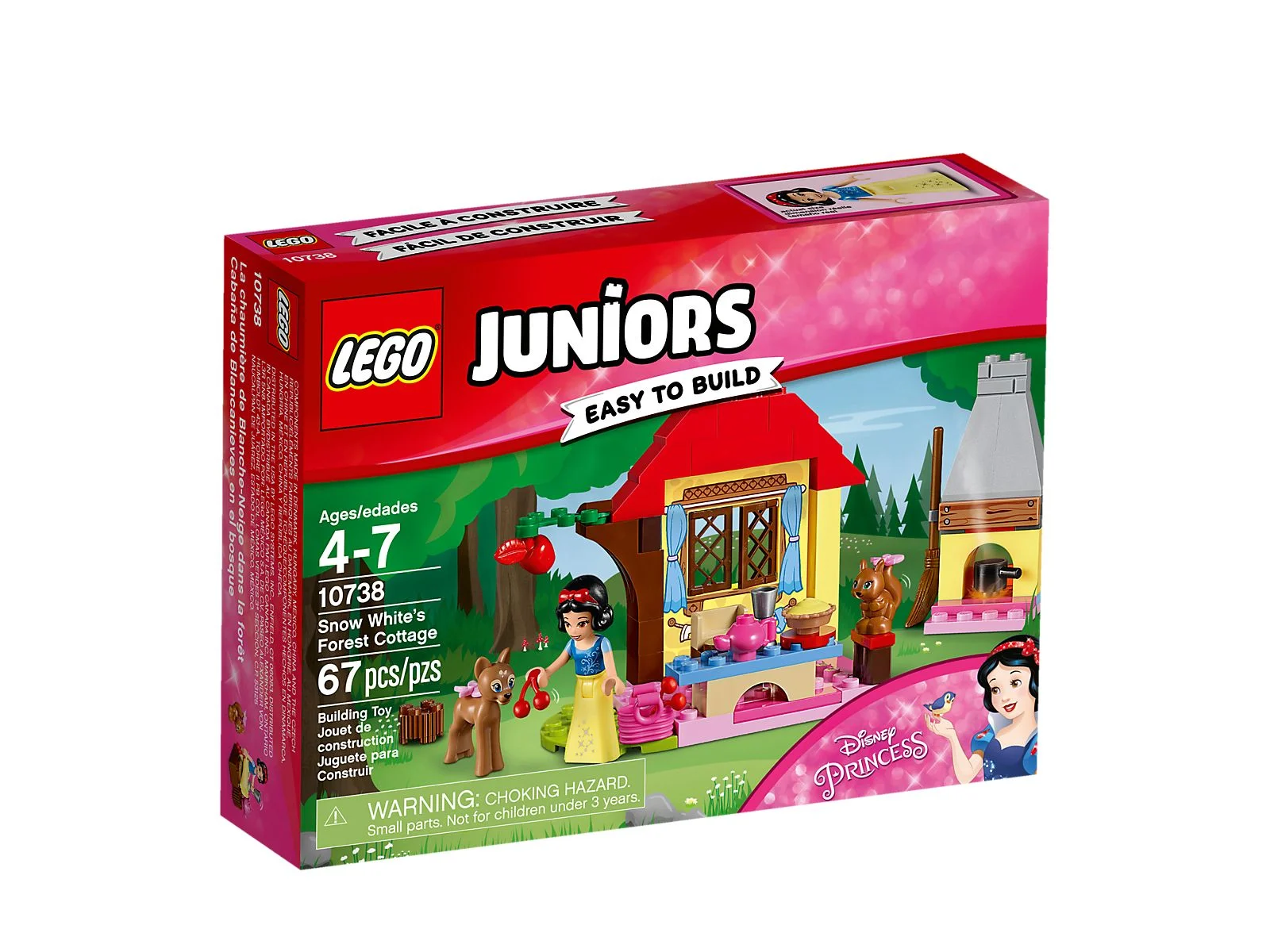 LEGO® 10738 Leśna Chata Królewny Śnieżki - zdjęcie 8