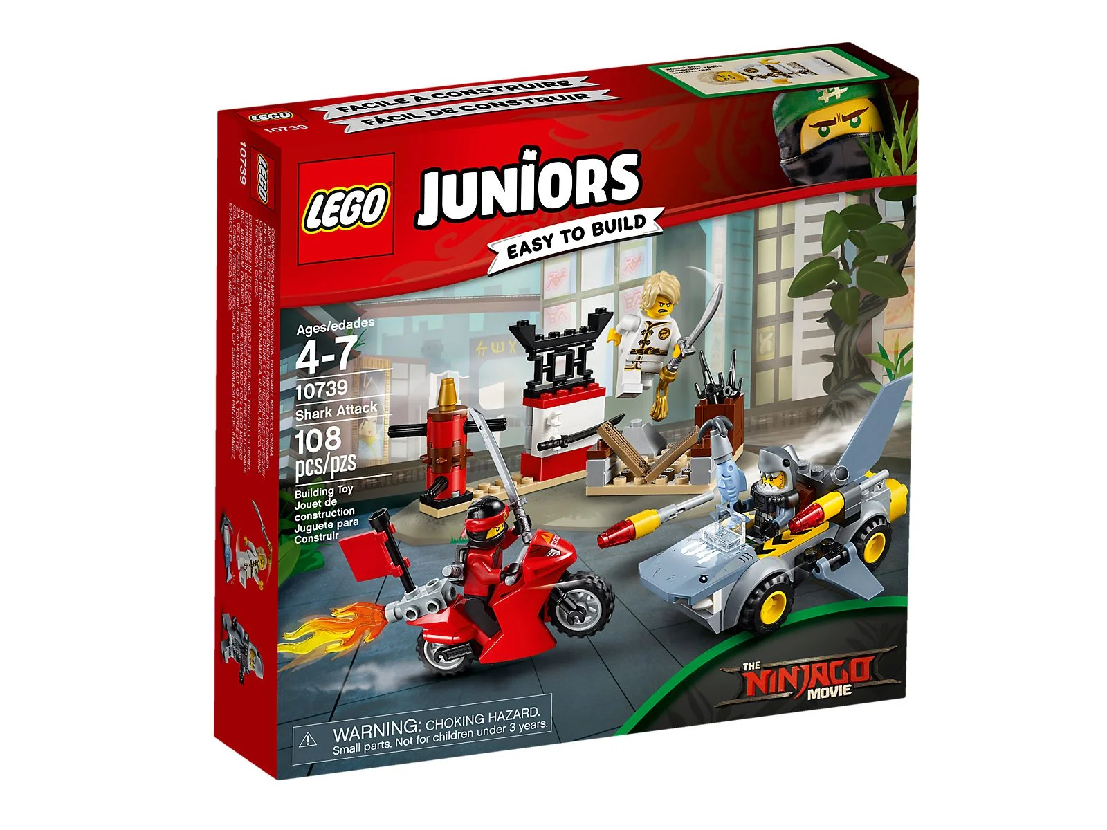 LEGO® 10739 Juniors Juniors Atak Rekinów - zdjęcie 7