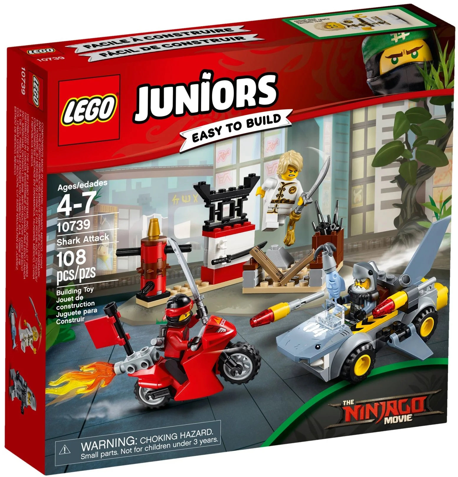 LEGO® 10739 Juniors Juniors Atak Rekinów - zdjęcie 11