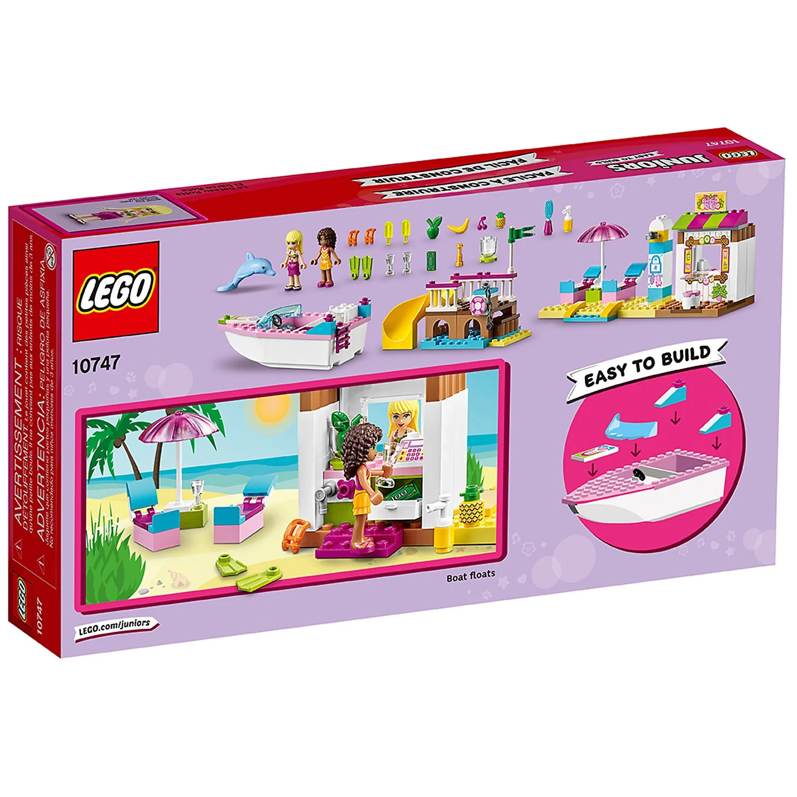 LEGO® 10747 Wakacje na plaży - zdjęcie 3