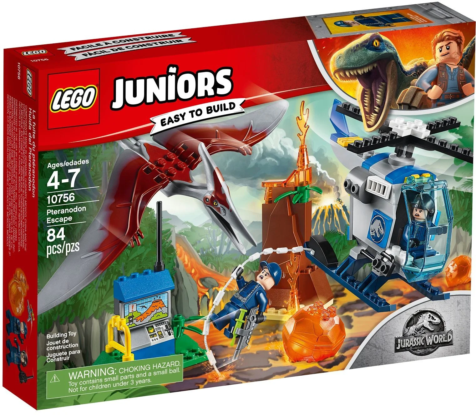LEGO® 10756 Ucieczka przed pteranodonem