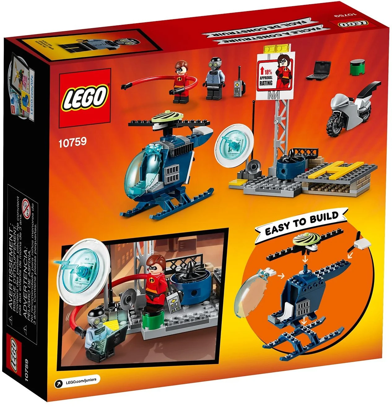 LEGO® 10759 Pościg Elastyny - zdjęcie 5