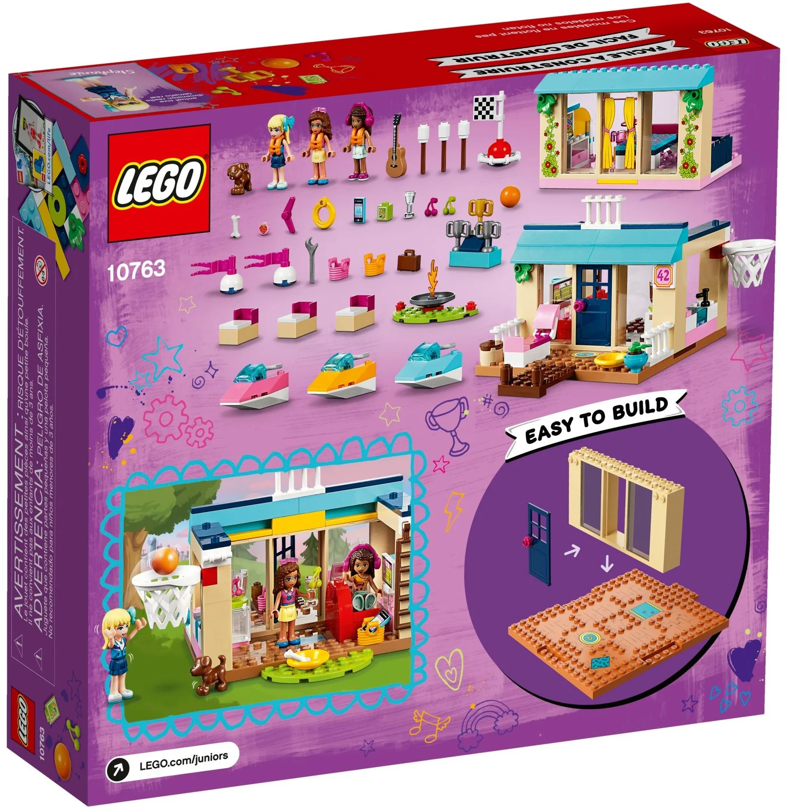 LEGO® 10763 Domek nad jeziorem Staphanie - zdjęcie 5