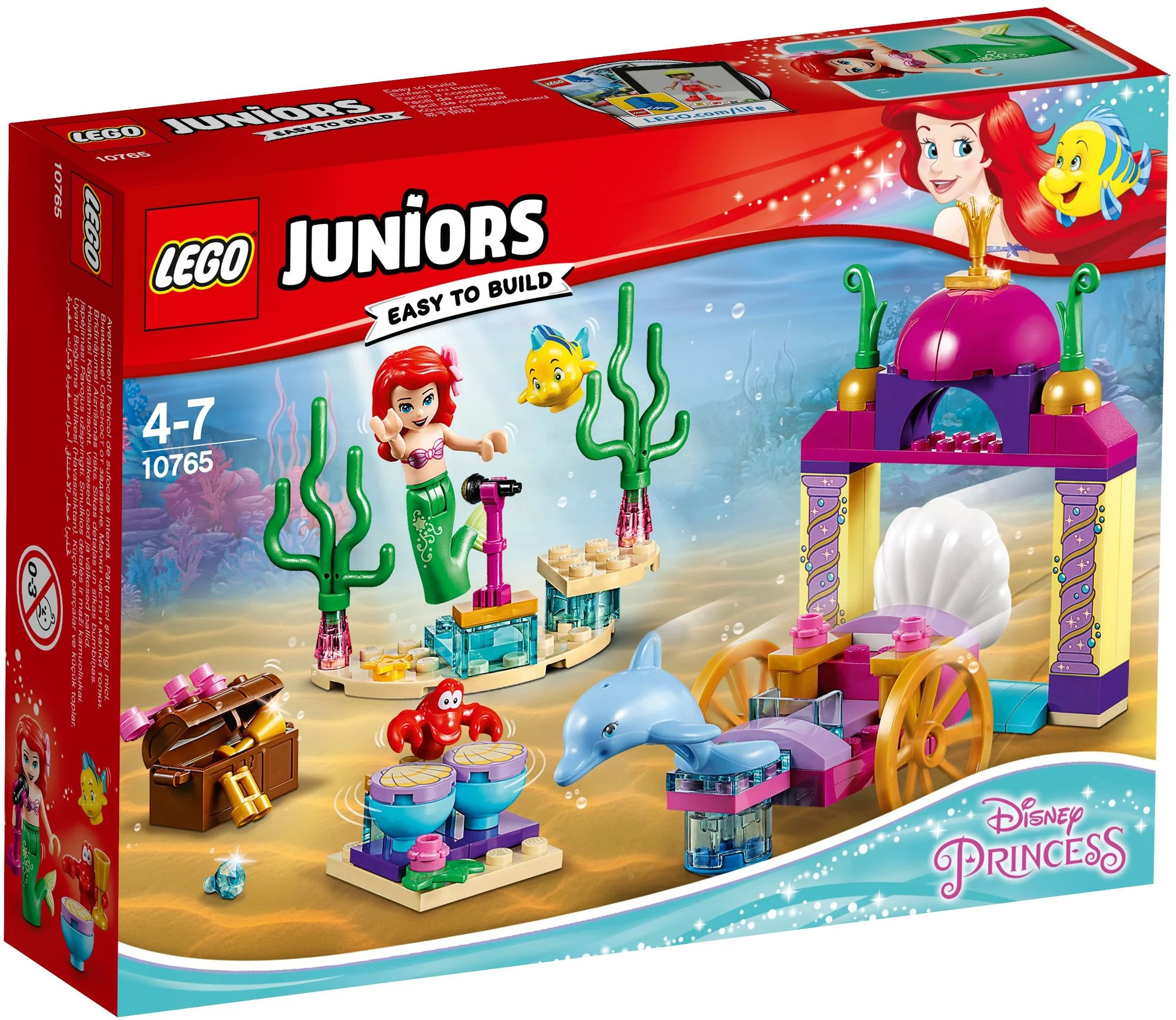 LEGO® 10765 Podwodny koncert Arielki - zdjęcie 2