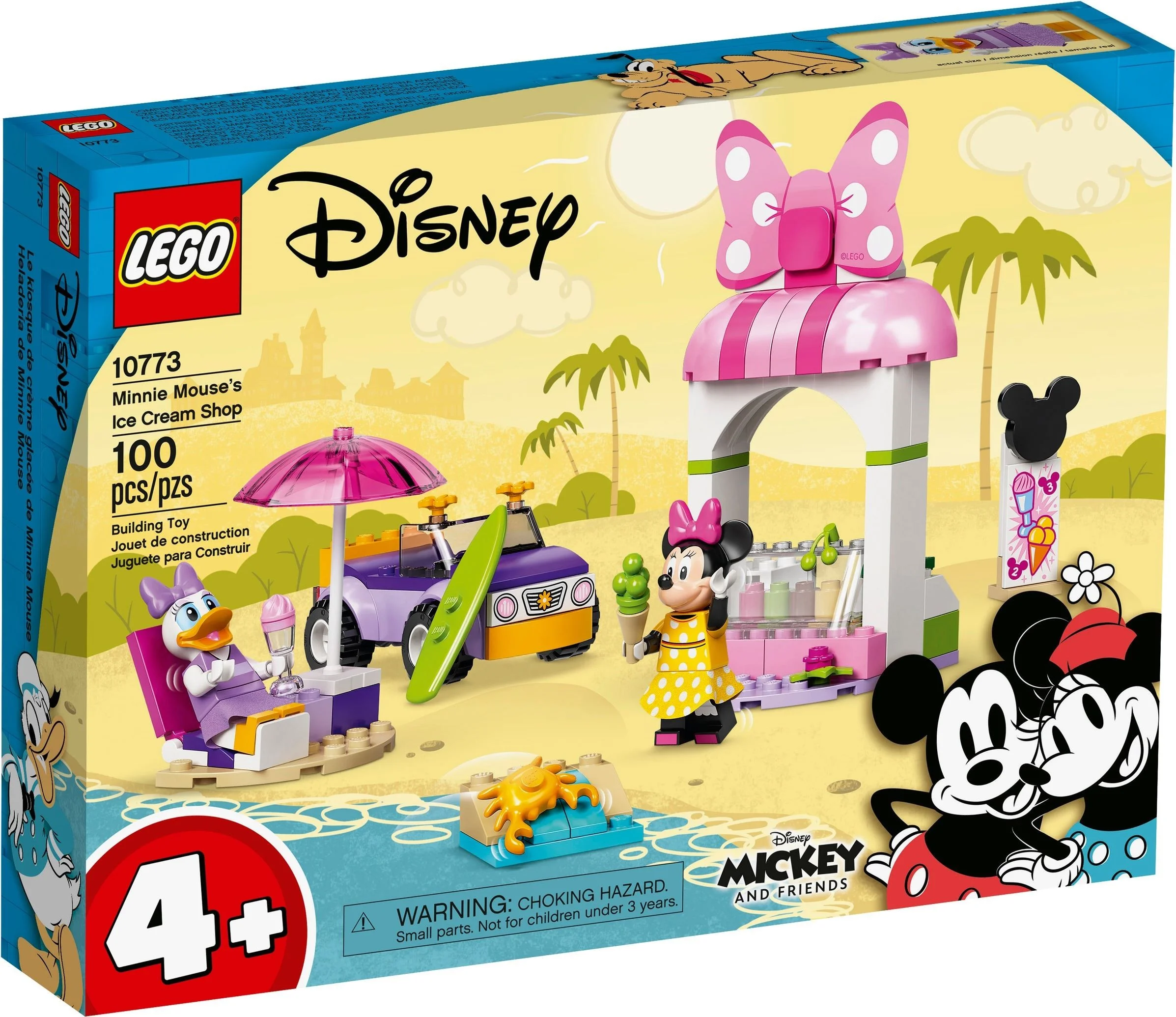 LEGO® 10773 Sklep z lodami Myszki Minnie