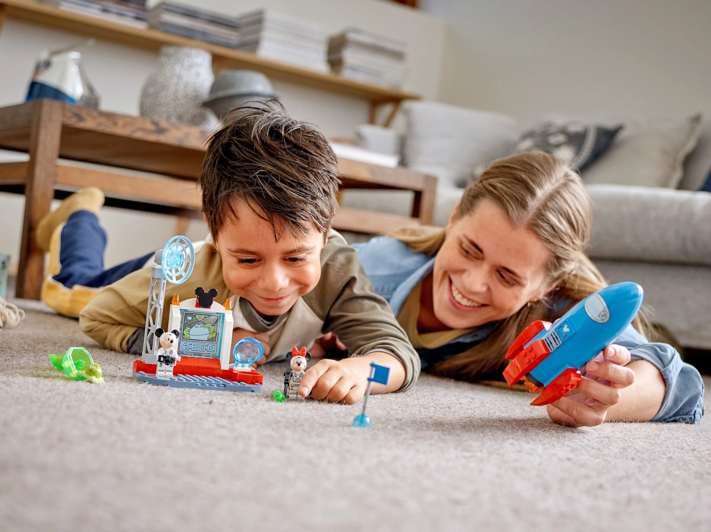 LEGO® 10774 Kosmiczna Rakieta Myszka Miki I Minnie Disney Kosmos Nowe - zdjęcie 3