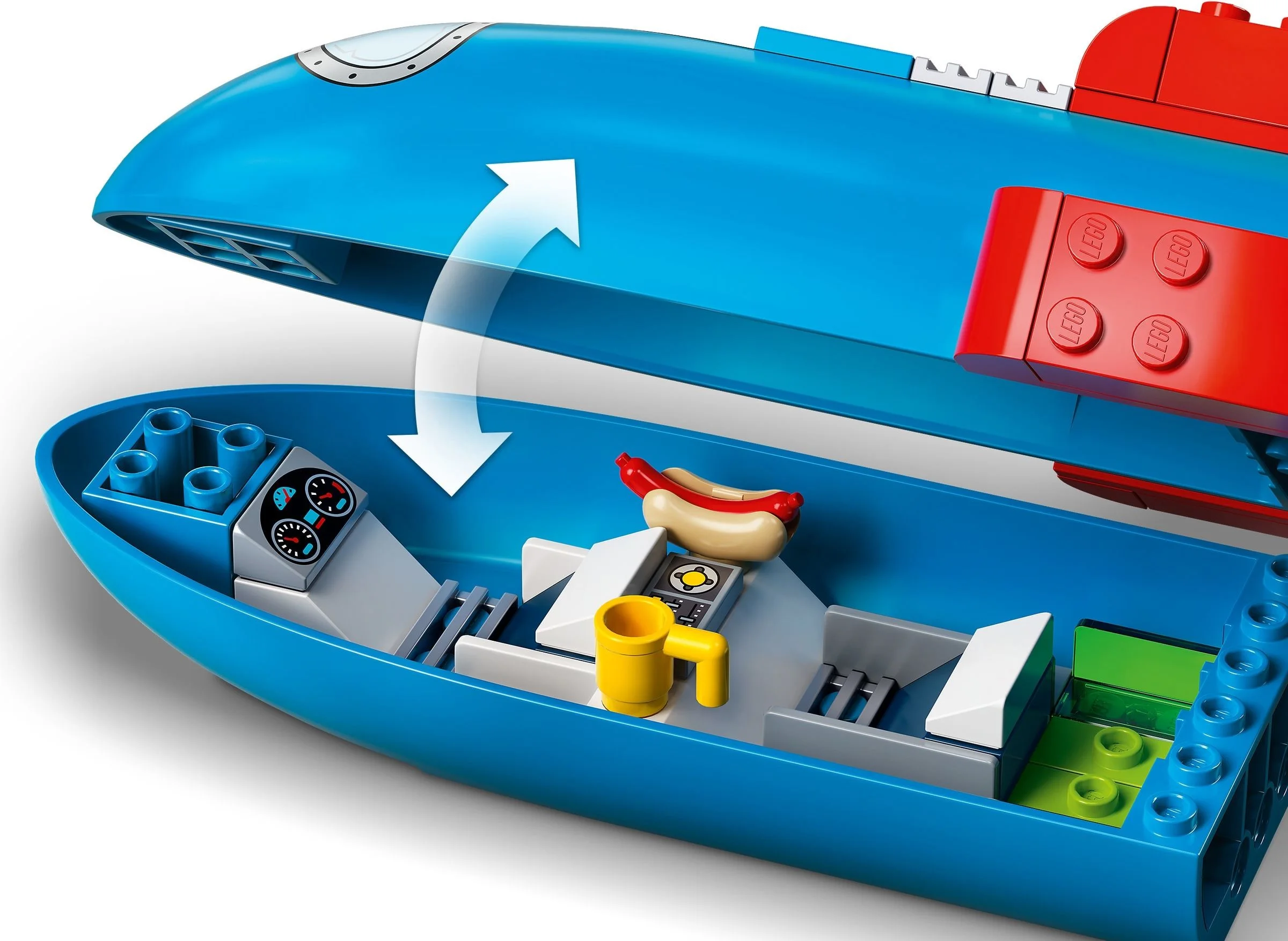 LEGO® 10774 Kosmiczna Rakieta Myszka Miki I Minnie Disney Kosmos Nowe - zdjęcie 6