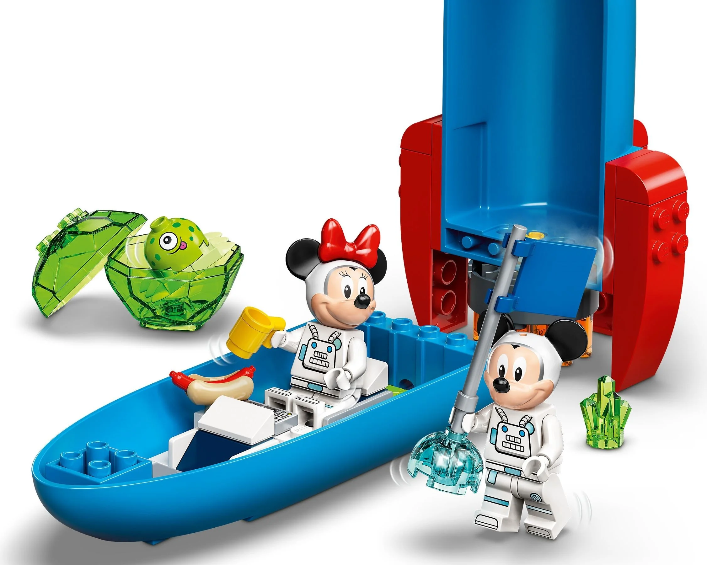 LEGO® 10774 Kosmiczna Rakieta Myszka Miki I Minnie Disney Kosmos Nowe - zdjęcie 8
