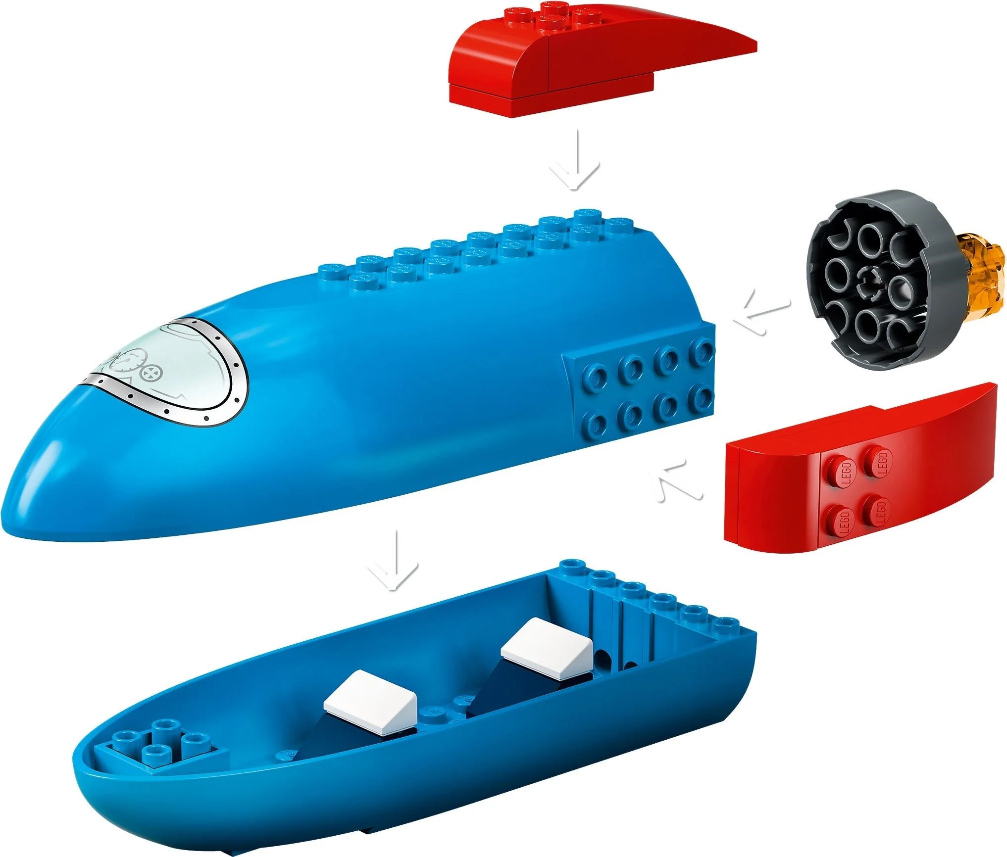 LEGO® 10774 Kosmiczna Rakieta Myszka Miki I Minnie Disney Kosmos Nowe - zdjęcie 9