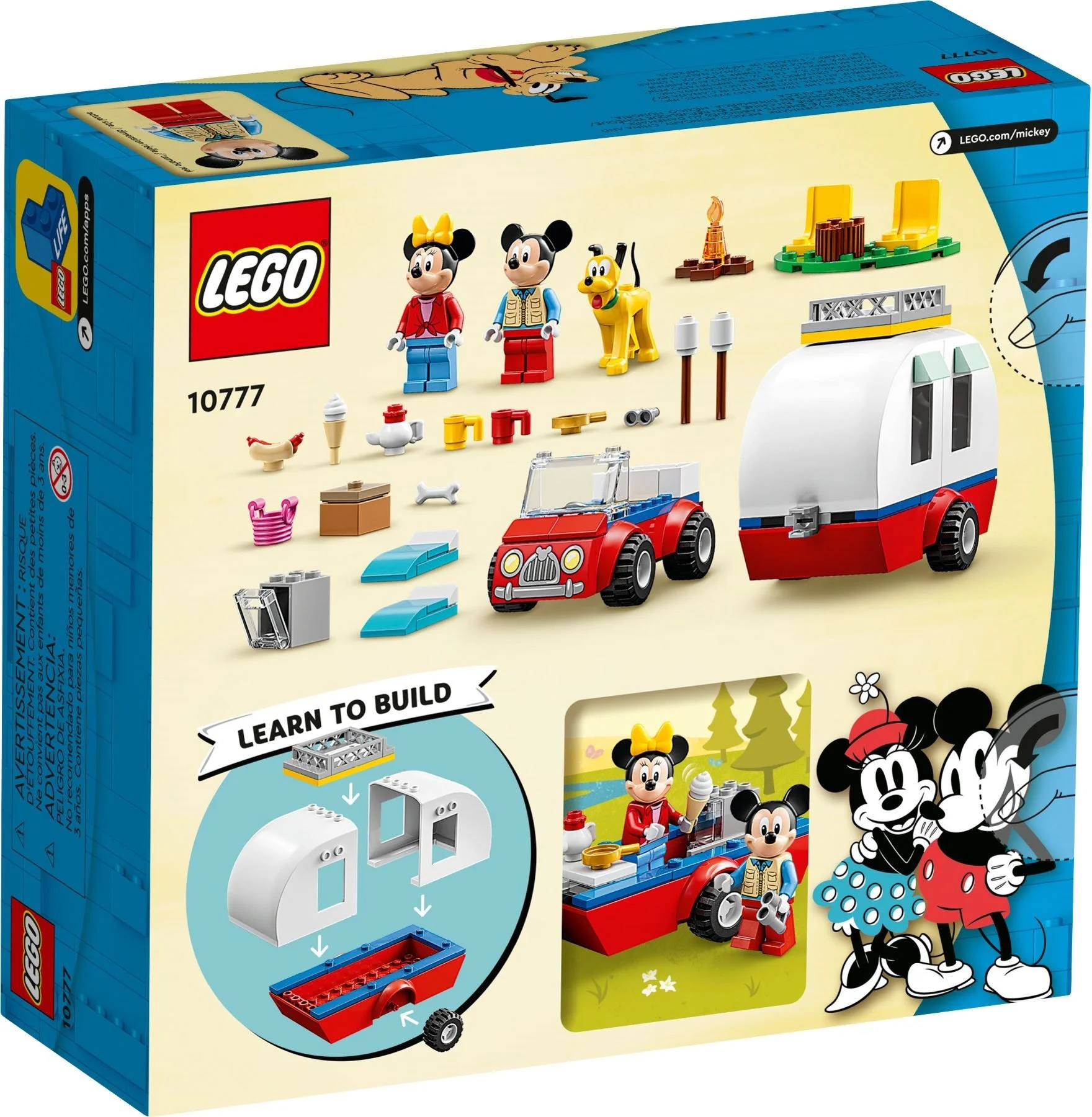 LEGO® 10777 Mickey and Friends Myszka Miki i Myszka Minnie na biwaku - zdjęcie 6