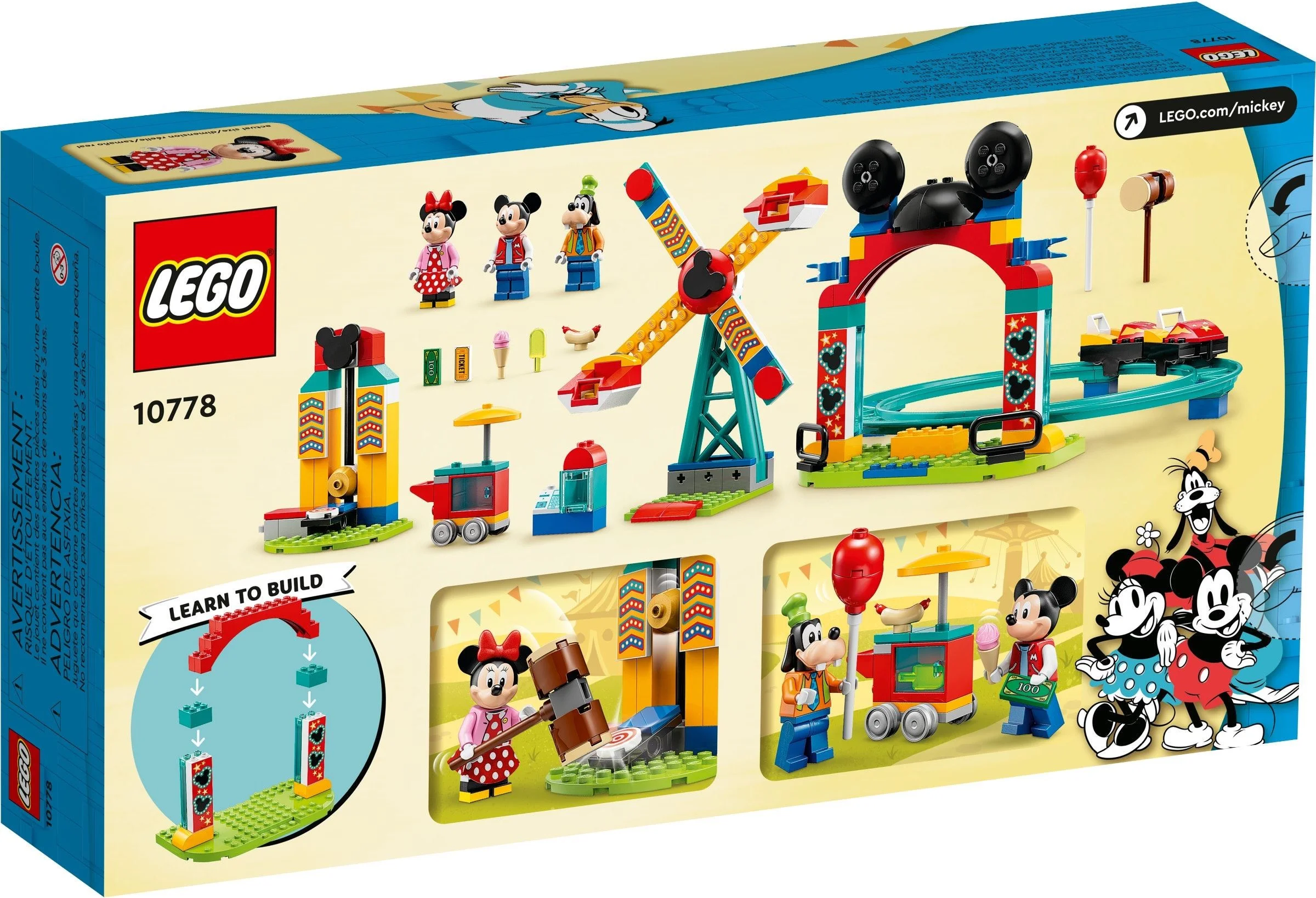 LEGO® 10778 Miki, Minnie i Goofy w wesołym miasteczku - zdjęcie 7