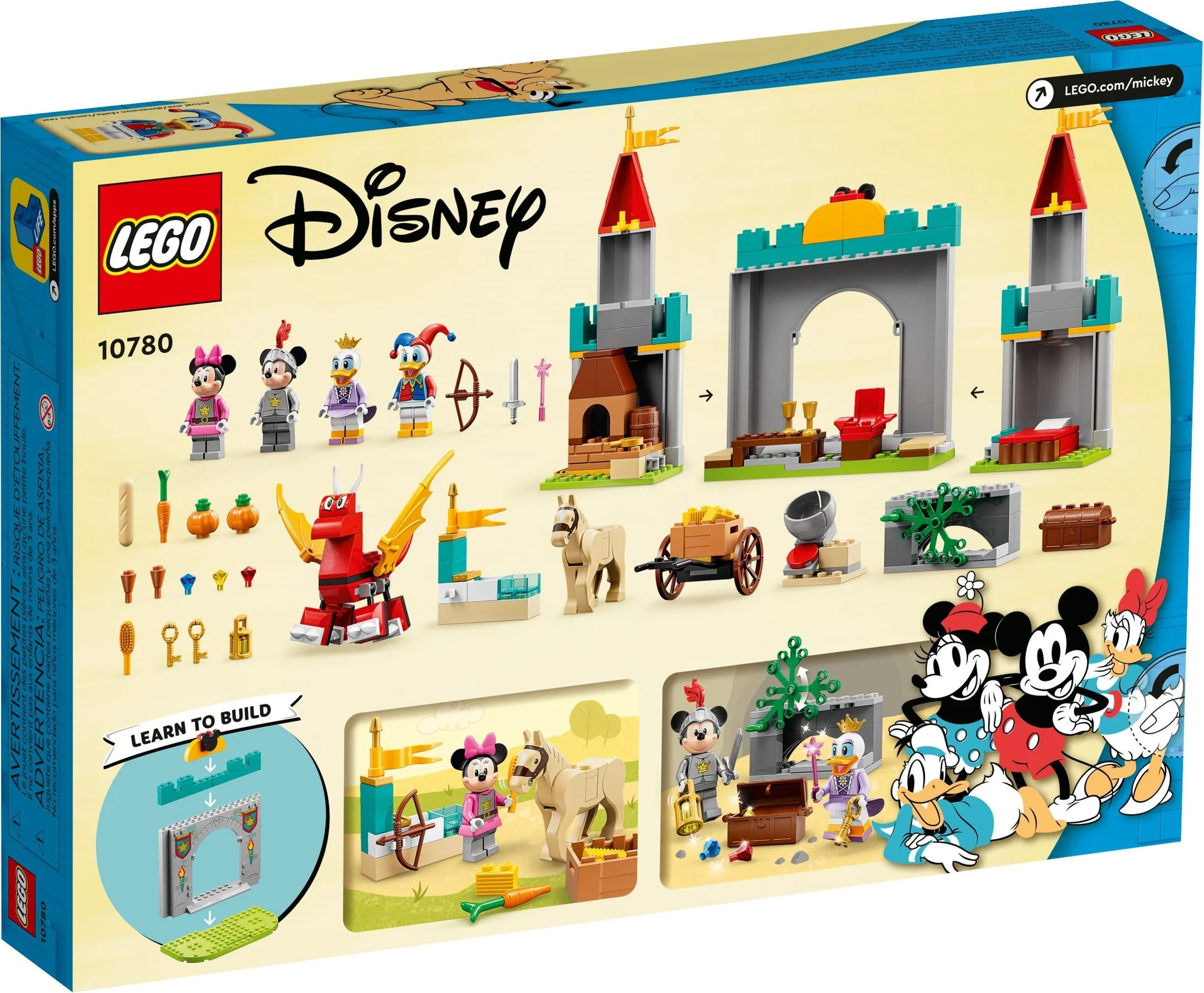 LEGO® 10780 Mickey and Friends Miki i przyjaciele — obrońcy zamku - zdjęcie 7