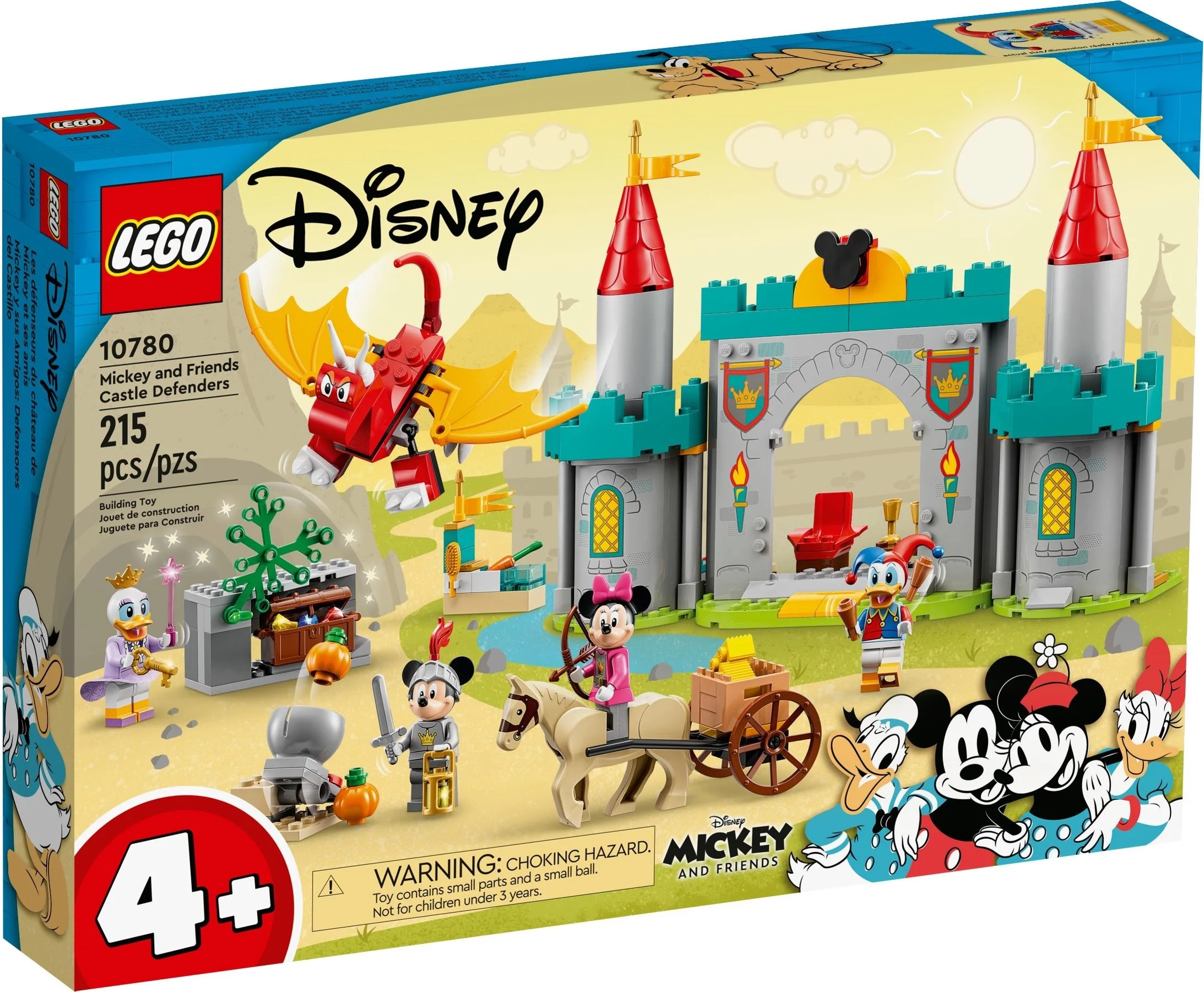 LEGO® 10780 Mickey and Friends Miki i przyjaciele — obrońcy zamku