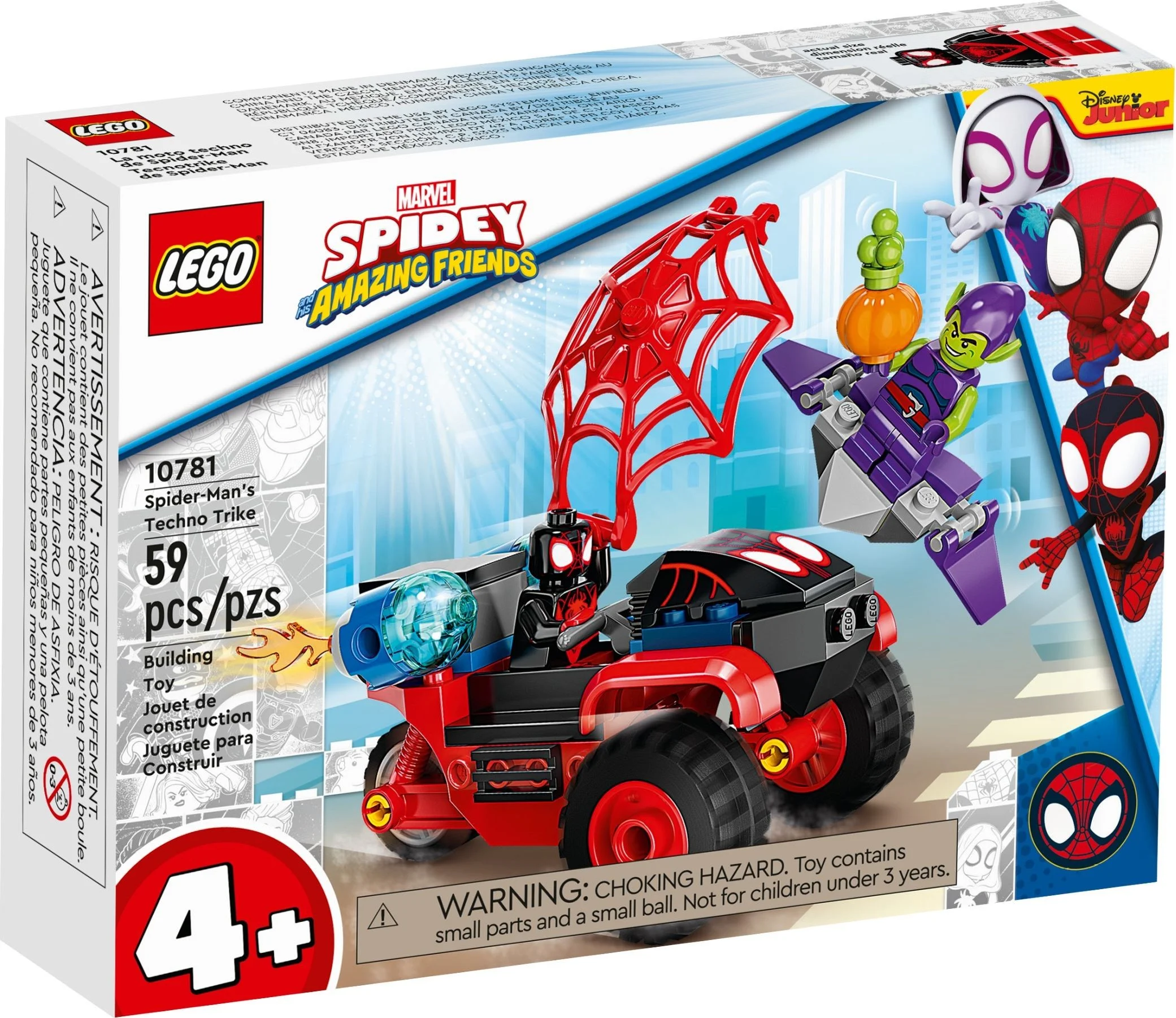 LEGO® 10781 Technotrójkołowiec Spider-Mana - zdjęcie 2