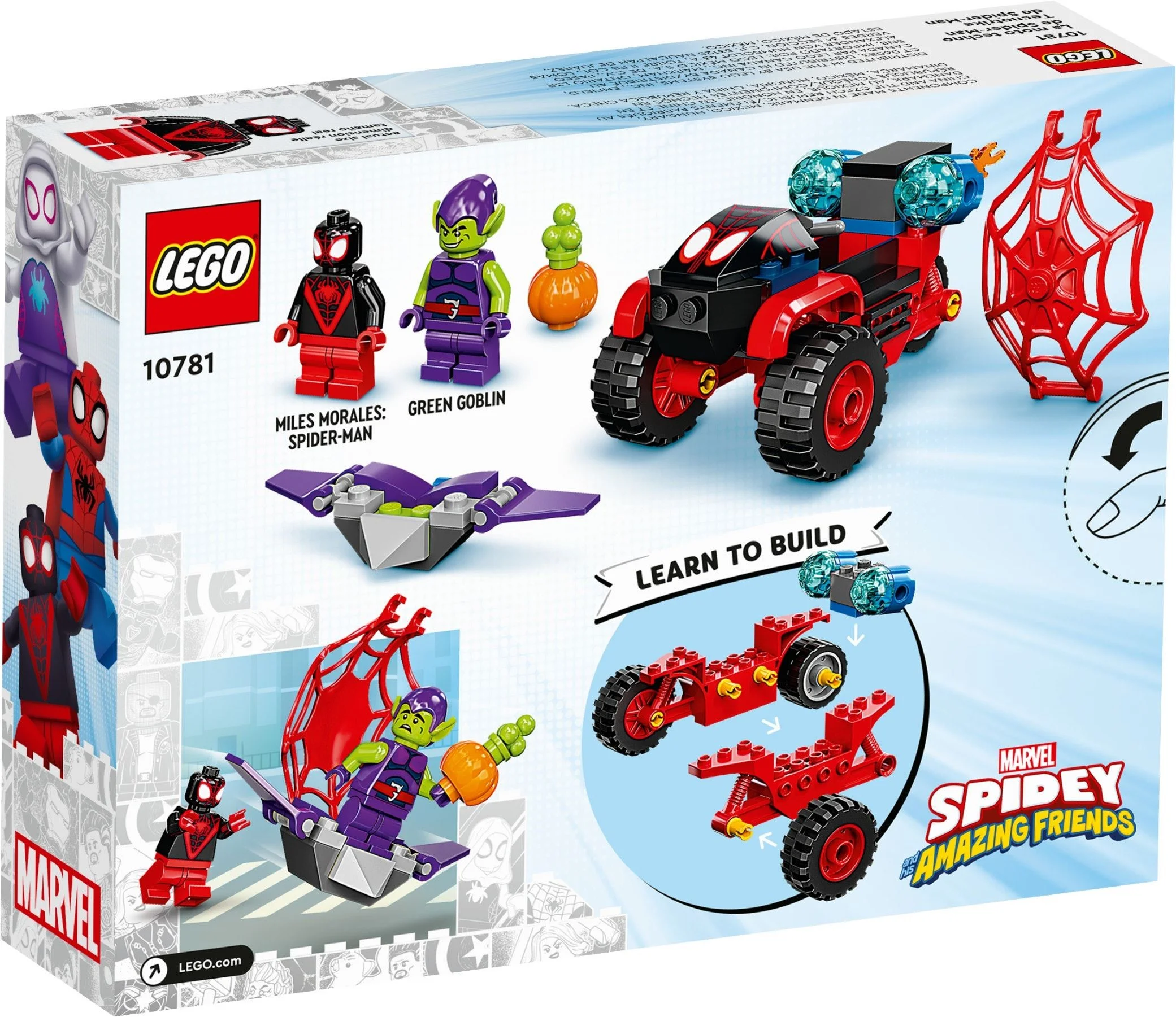 LEGO® 10781 Technotrójkołowiec Spider-Mana - zdjęcie 6