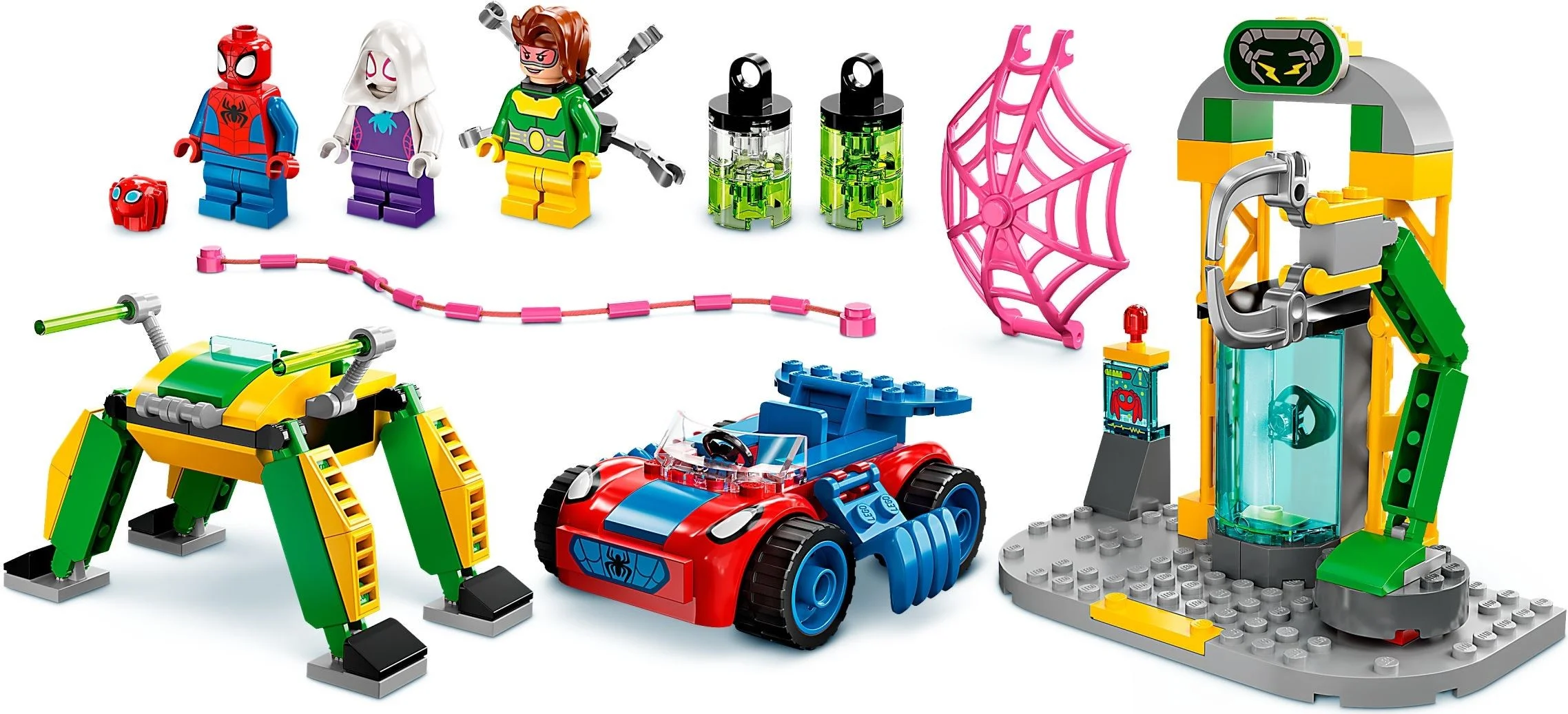 LEGO® 10783 Spider-Man w laboratorium Doca Ocka - zdjęcie 3