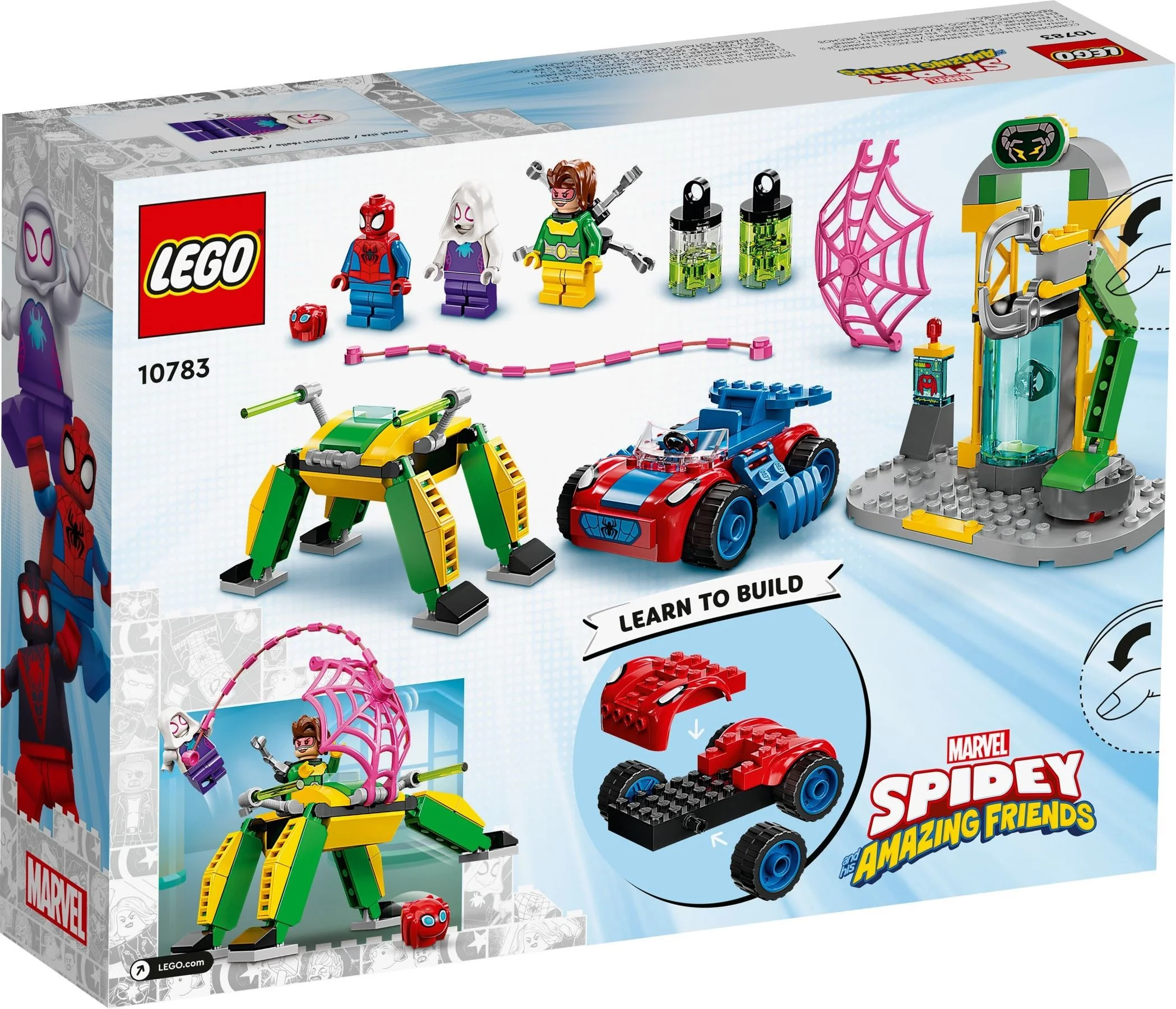 LEGO® 10783 Spider-Man w laboratorium Doca Ocka - zdjęcie 6