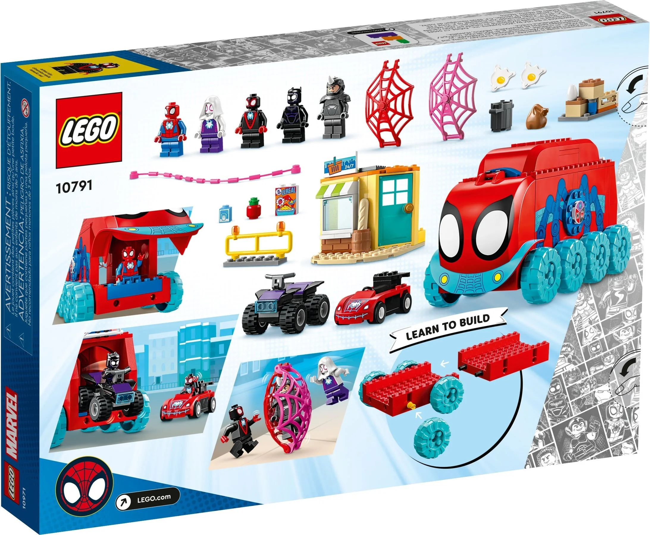 LEGO® 10791 Spidey Mobilna Kwatera Drużyny - zdjęcie 3