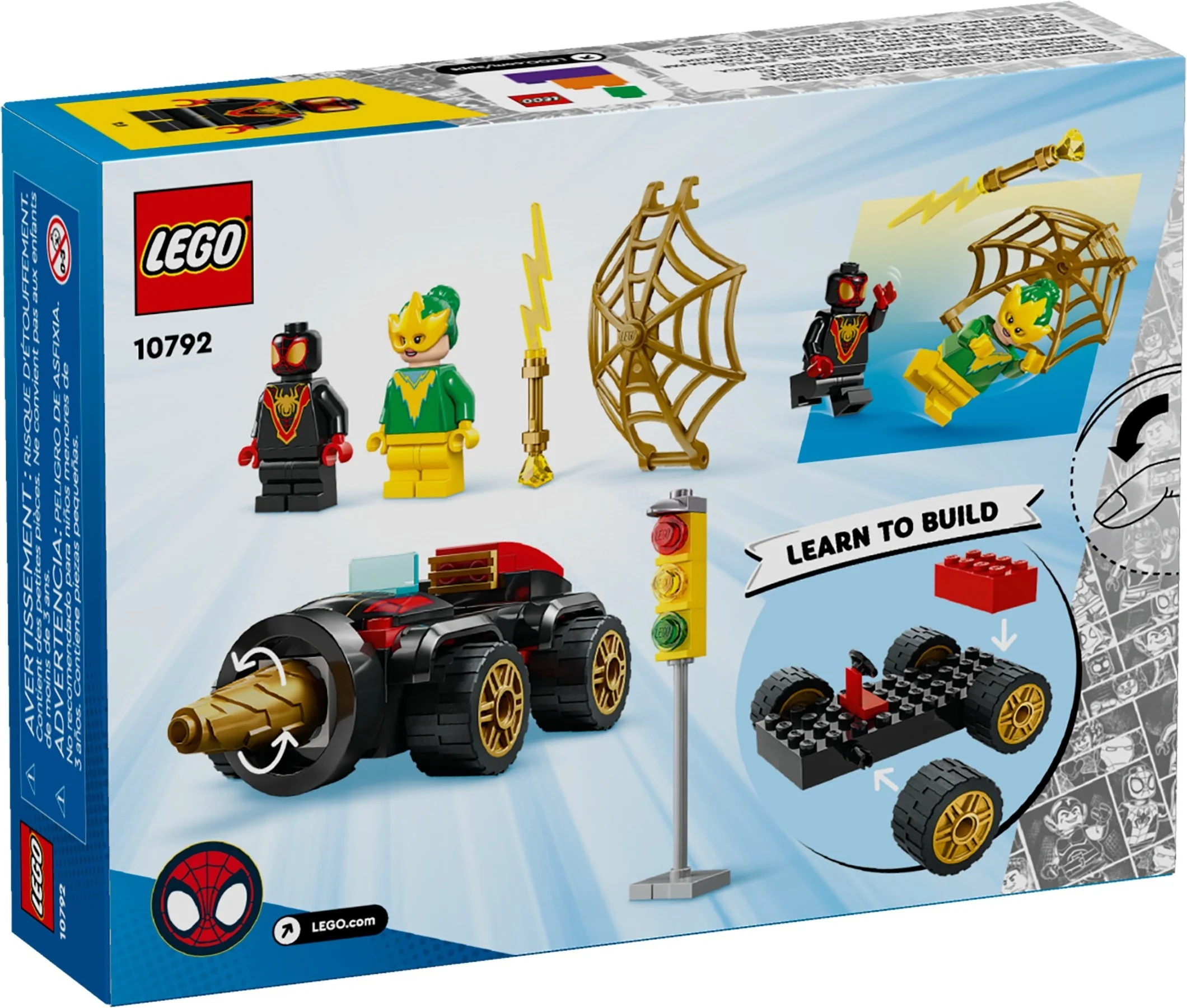 LEGO® 10792 Mobilna kwatera drużyny Spider-Mana
