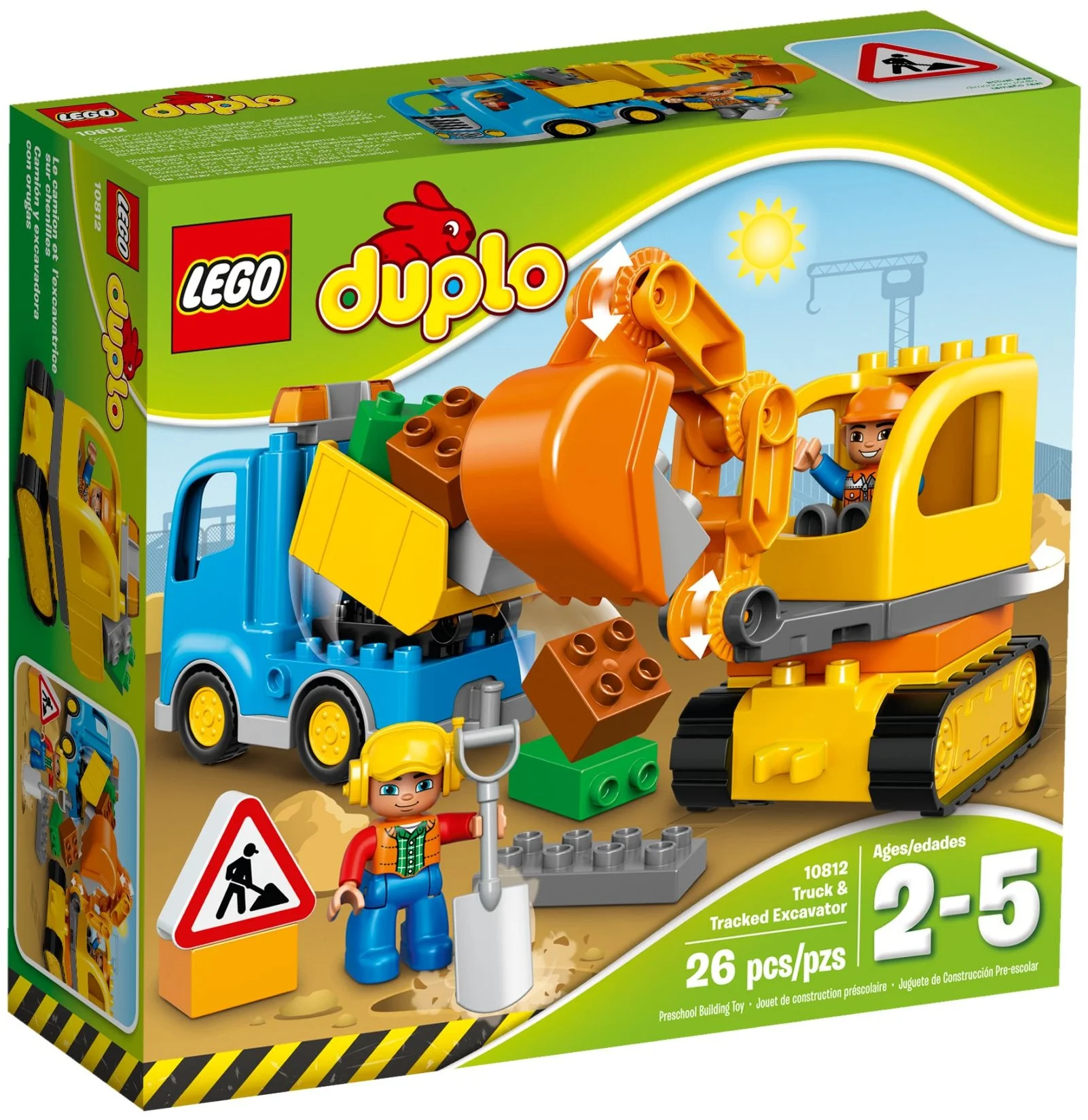 LEGO® 10812 Ciężarówka i koparka gąsienicowa - zdjęcie 1