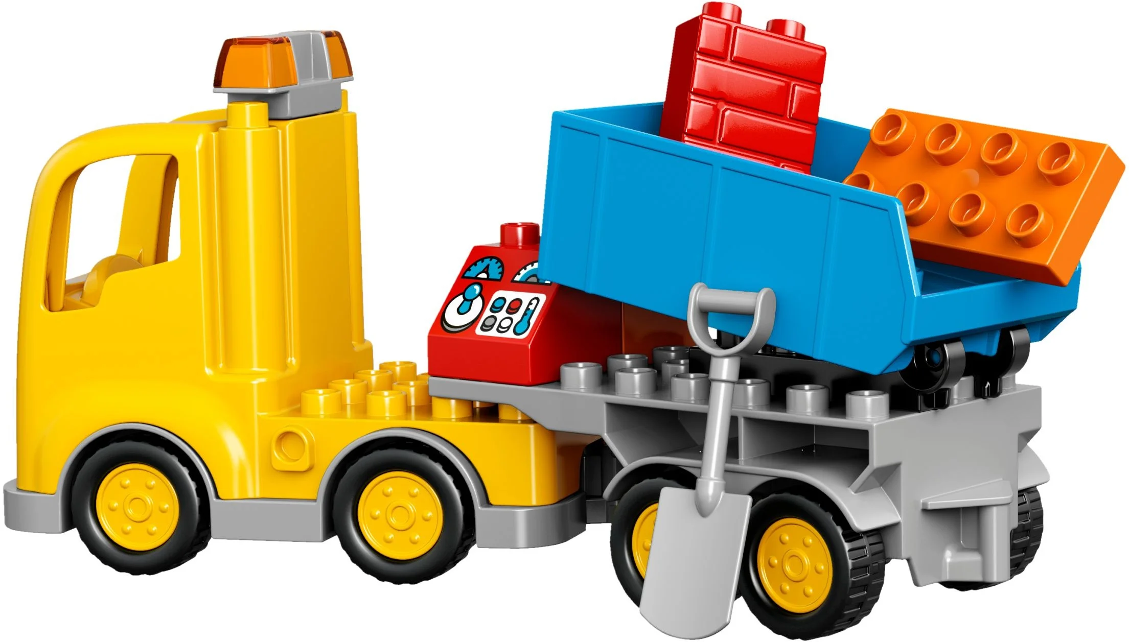 LEGO® 10813 Duplo Wielka Budowa Wywrotka Dźwig - zdjęcie 4