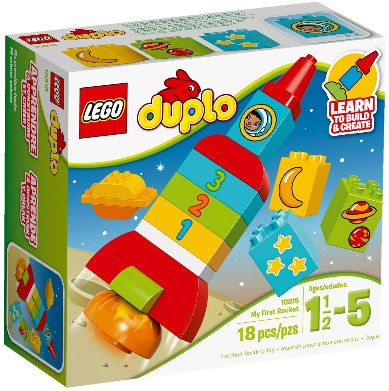 LEGO® 10815 Moja pierwsza rakieta - zdjęcie 1