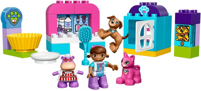 LEGO® 10828 Lecznica dla zwierząt doktor Dosi