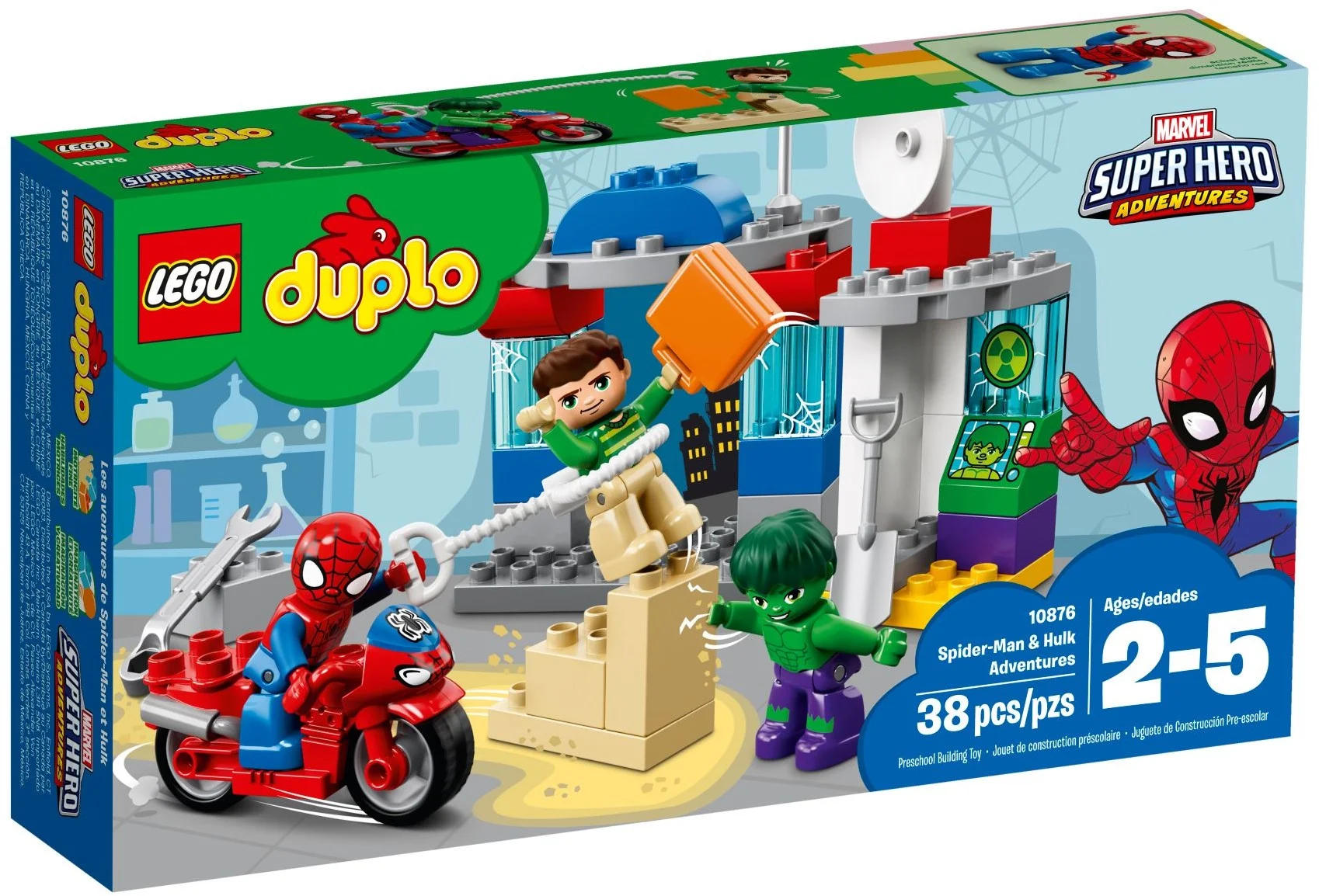 LEGO® 10876 Przygody Spider- Mana i Hulka - zdjęcie 2