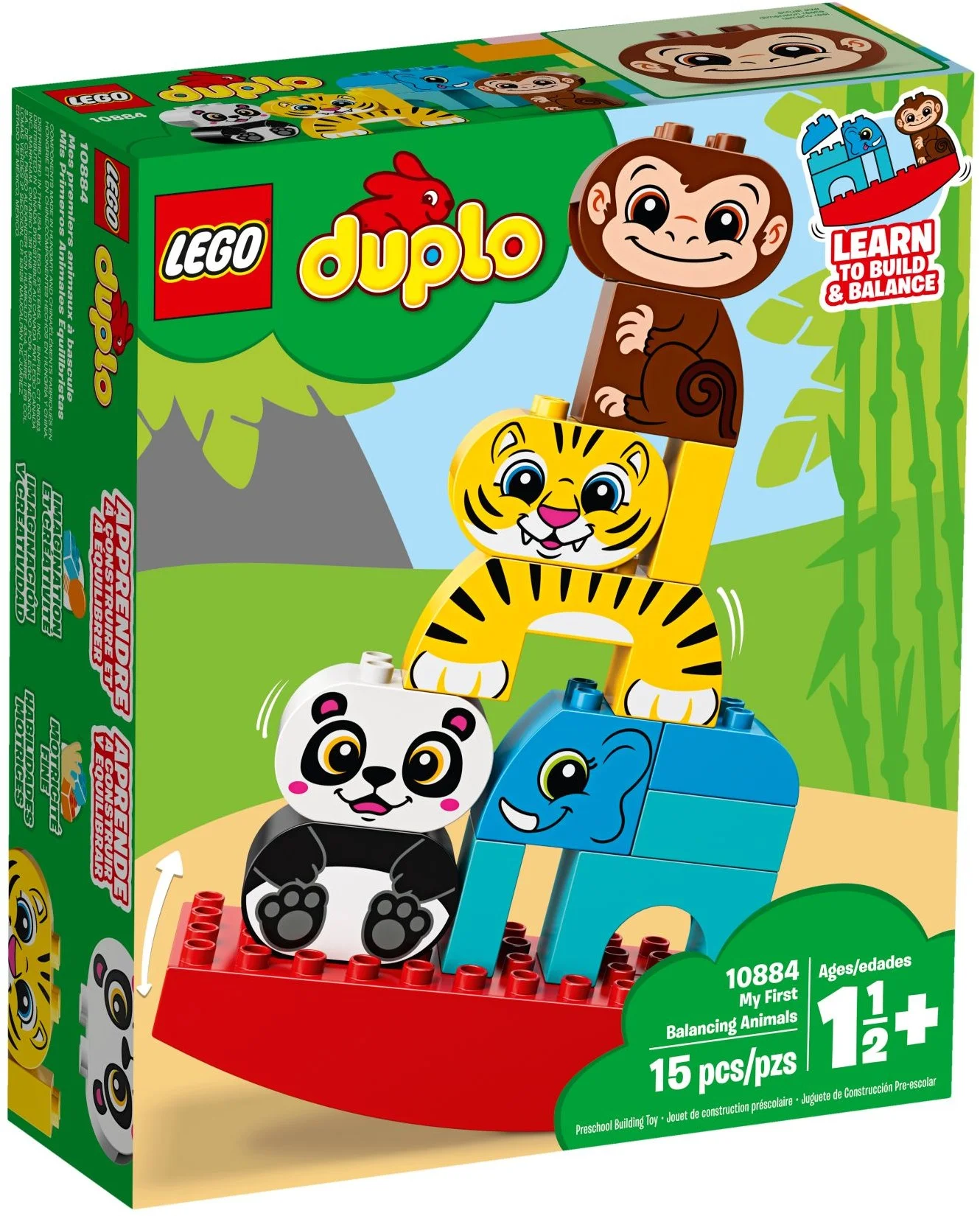 LEGO® 10884 Moje pierwsze zwierzątka na równoważni - zdjęcie 1