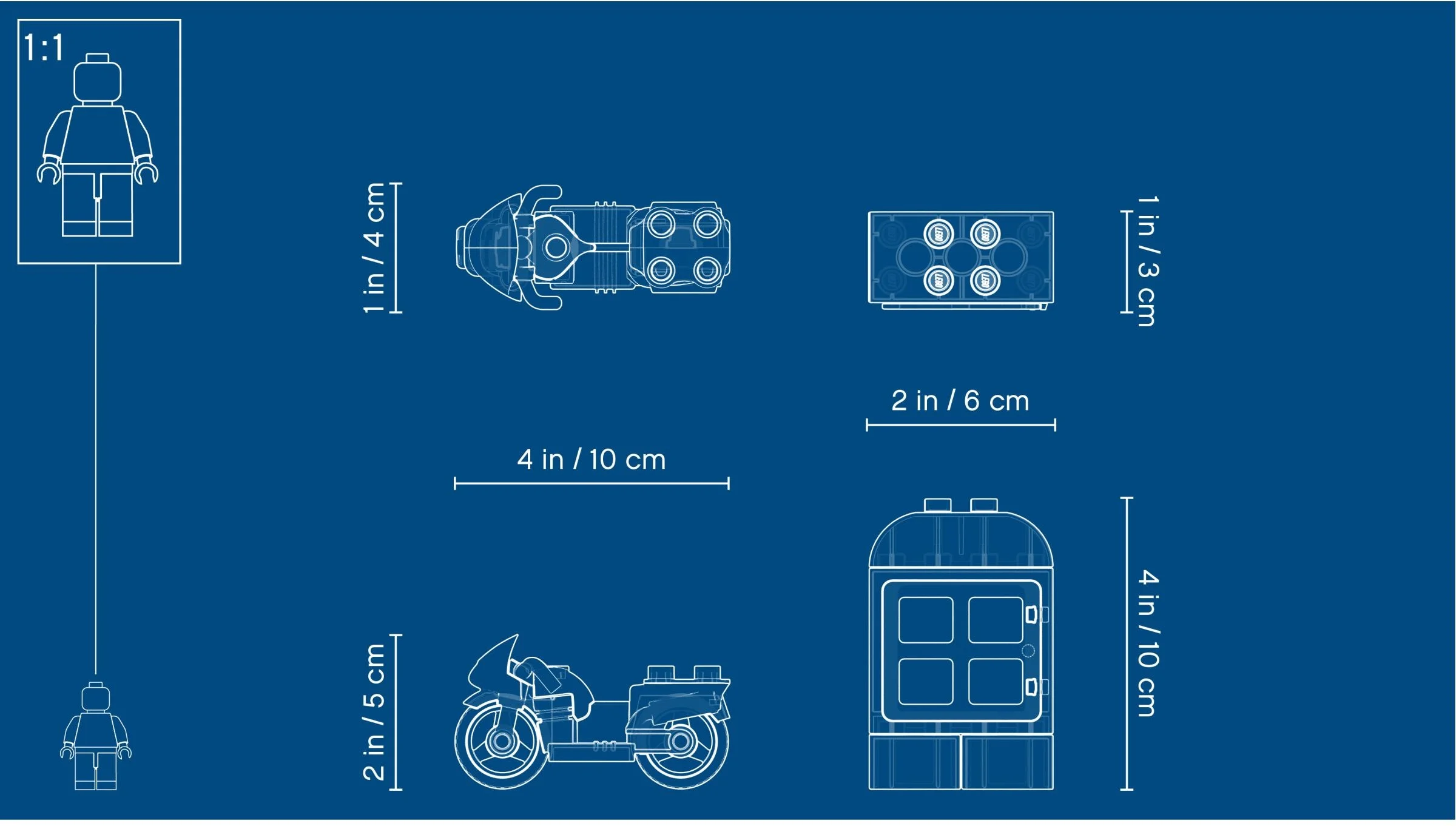LEGO® 10900 Motocykl policyjny - zdjęcie 6