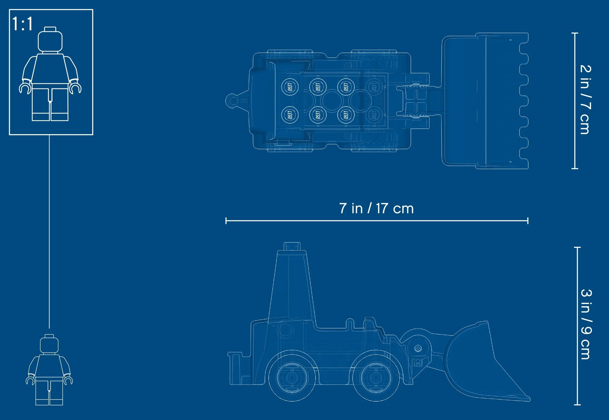LEGO® 10930 Duplo Buldożer - zdjęcie 3