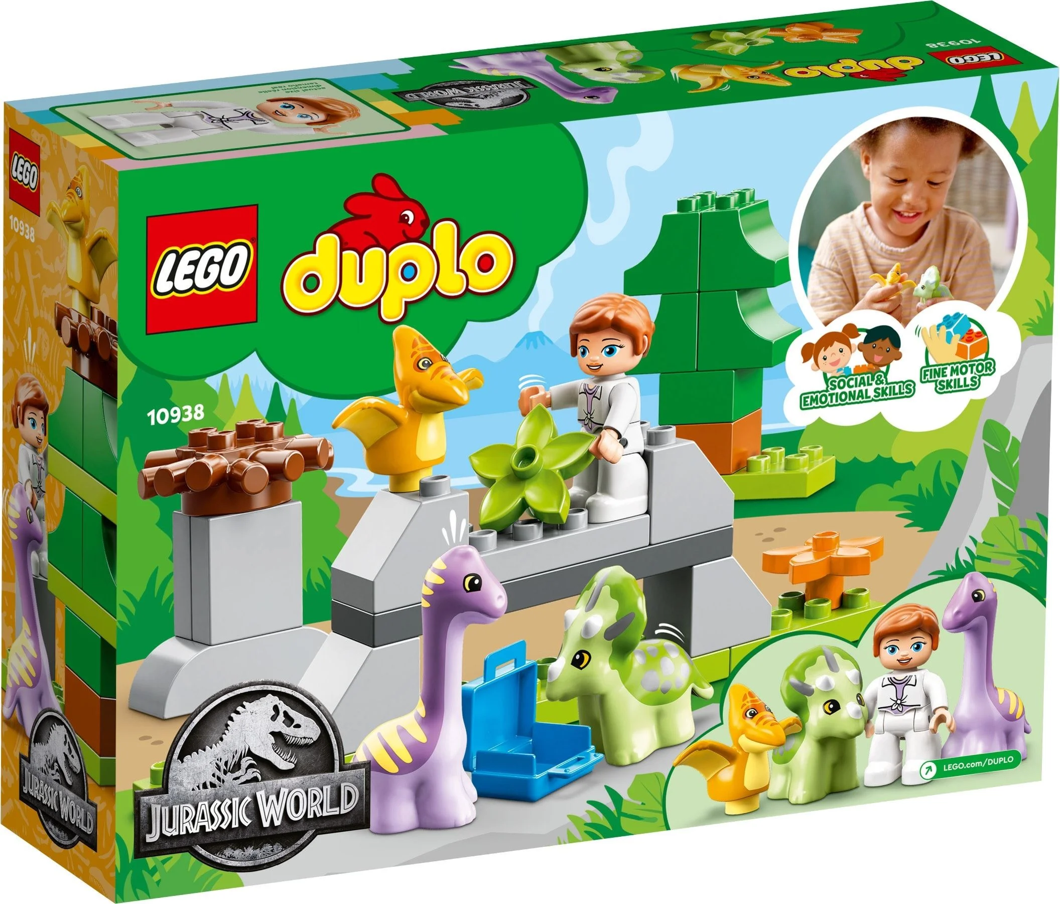 LEGO® 10938 LEGO DUPLO Jurassic World Dinozaurowa szkółk - zdjęcie 6