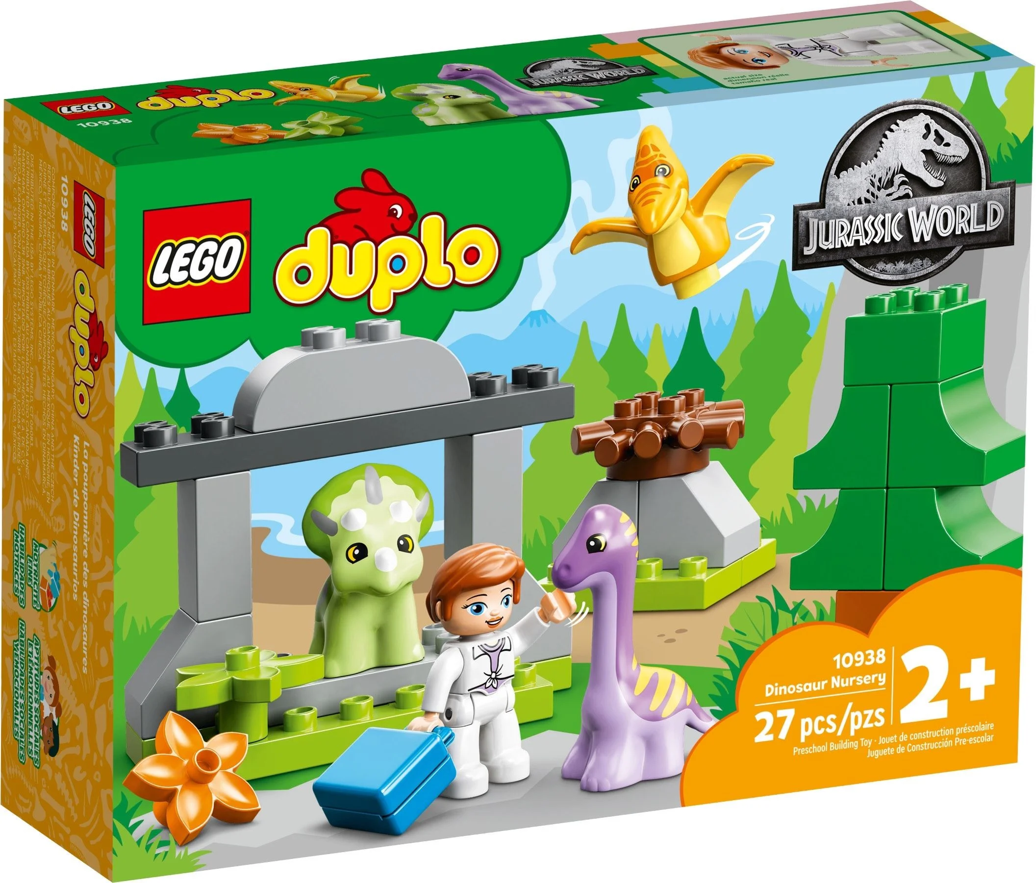 LEGO DUPLO Jurassic World Dinozaurowa szkółk