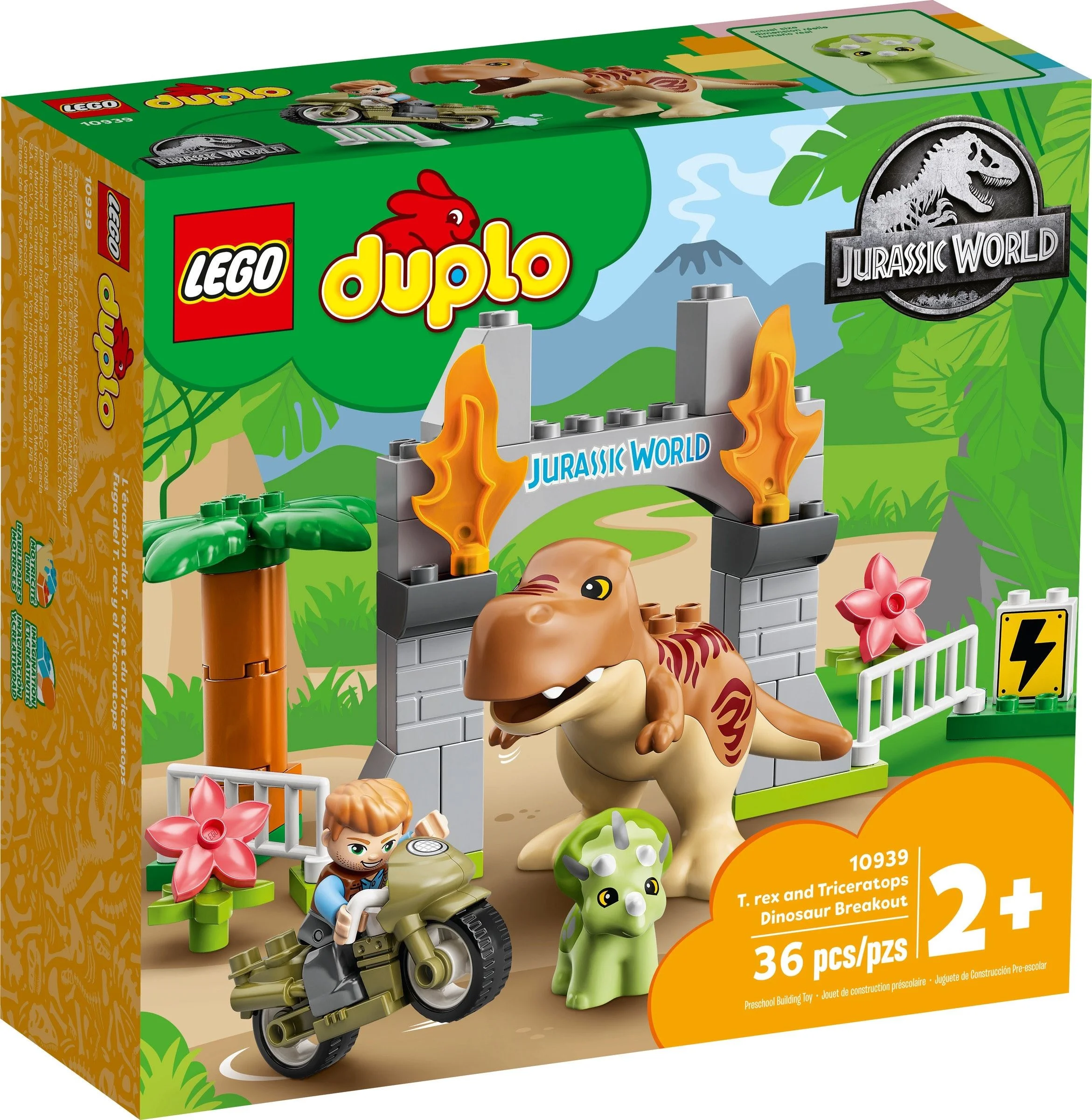 LEGO® 10939 Ucieczka turanozaura i tricera - zdjęcie 1