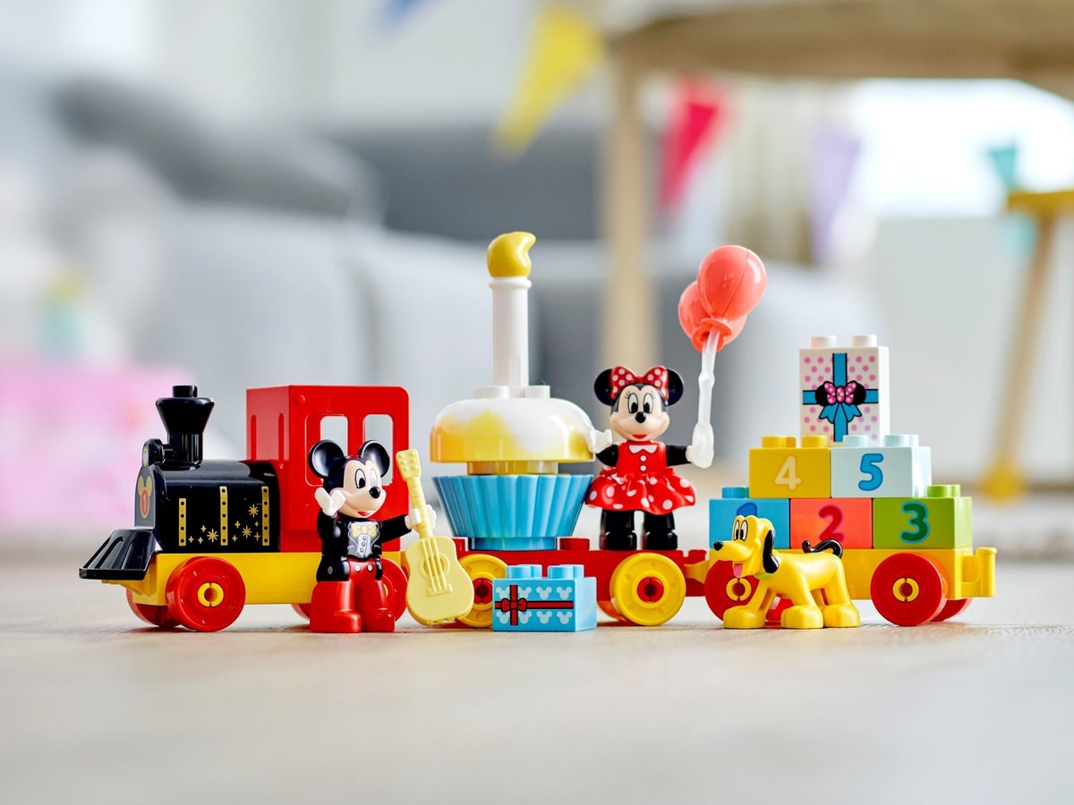 LEGO® 10941 Urodzinowy pociąg myszek Miki i Minnie - zdjęcie 6