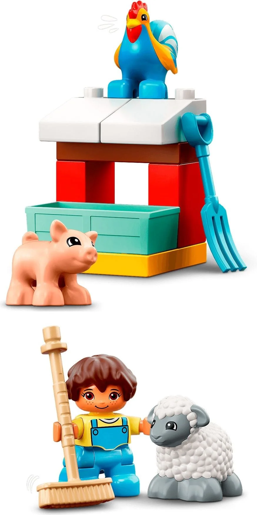 LEGO® 10952 Stodoła, traktor i zwierzęta gospodarskie - zdjęcie 14